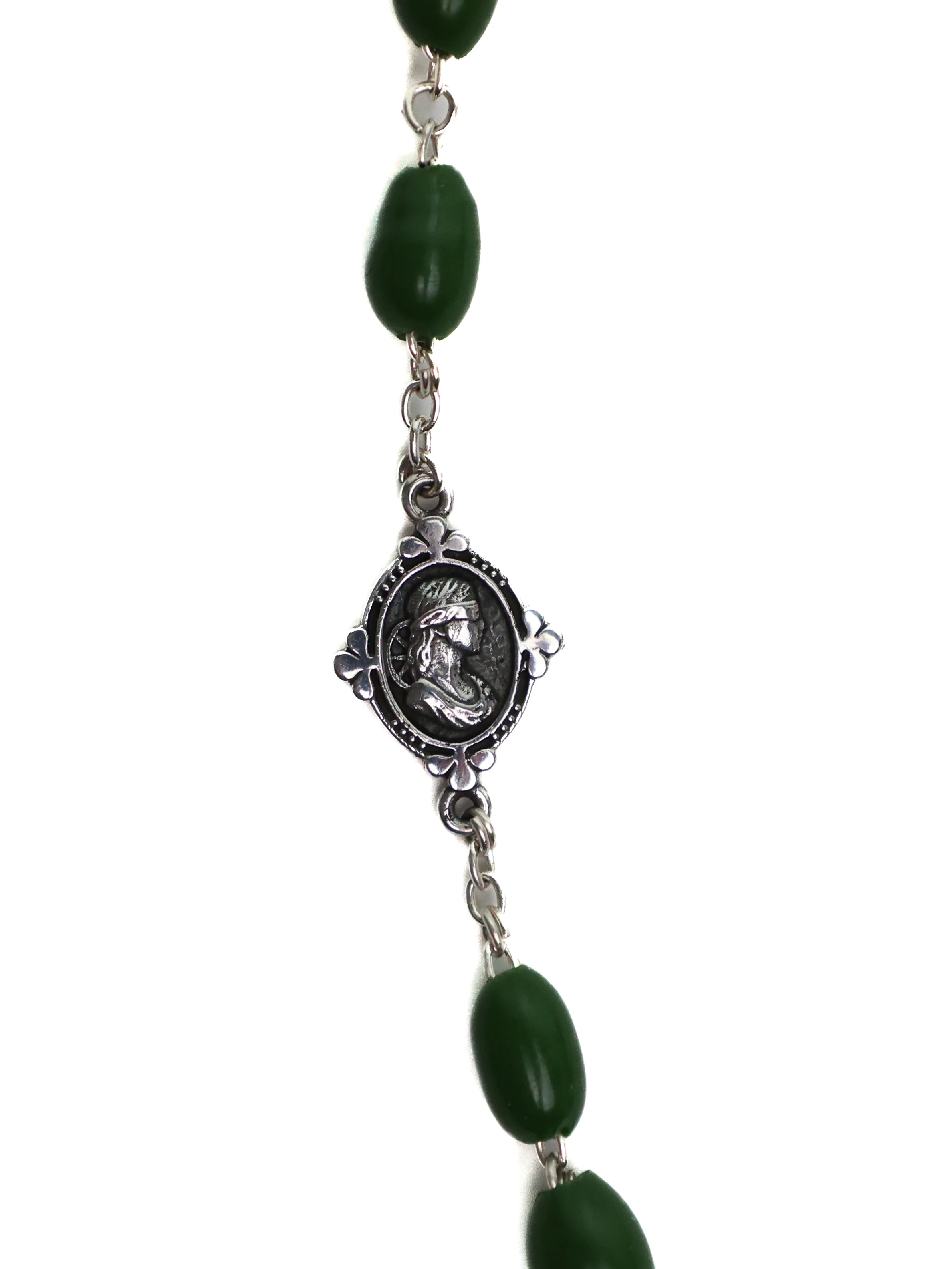 Camino Chain (Silver 925/Green Glass) - Image 4