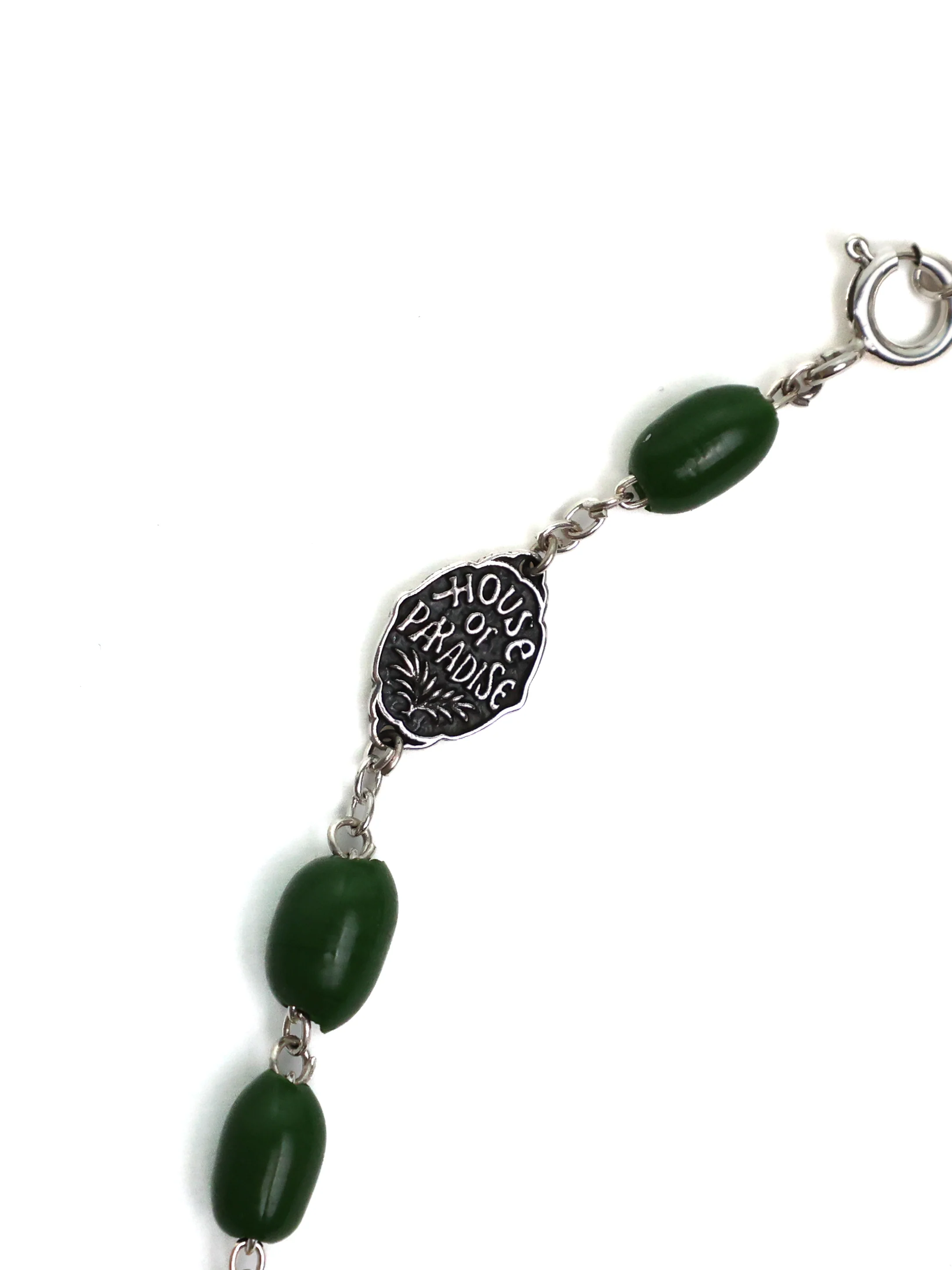 Camino Chain (Silver 925/Green Glass) - Image 5
