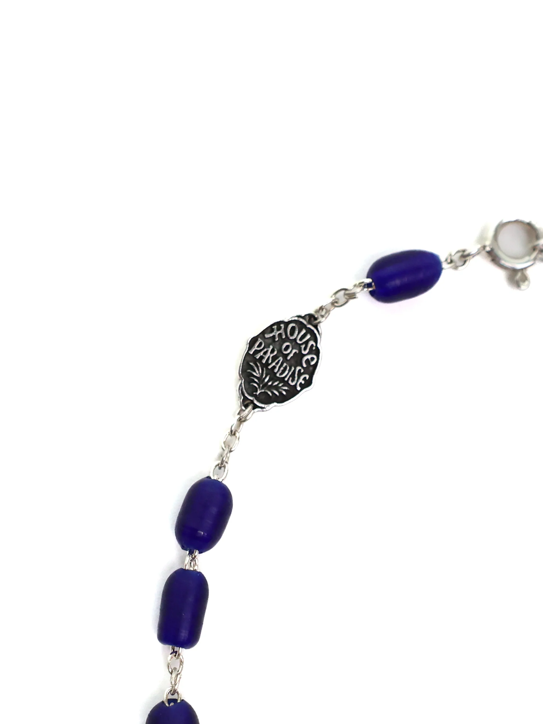 Camino Chain (Silver 925/Navy Glass) - Image 5