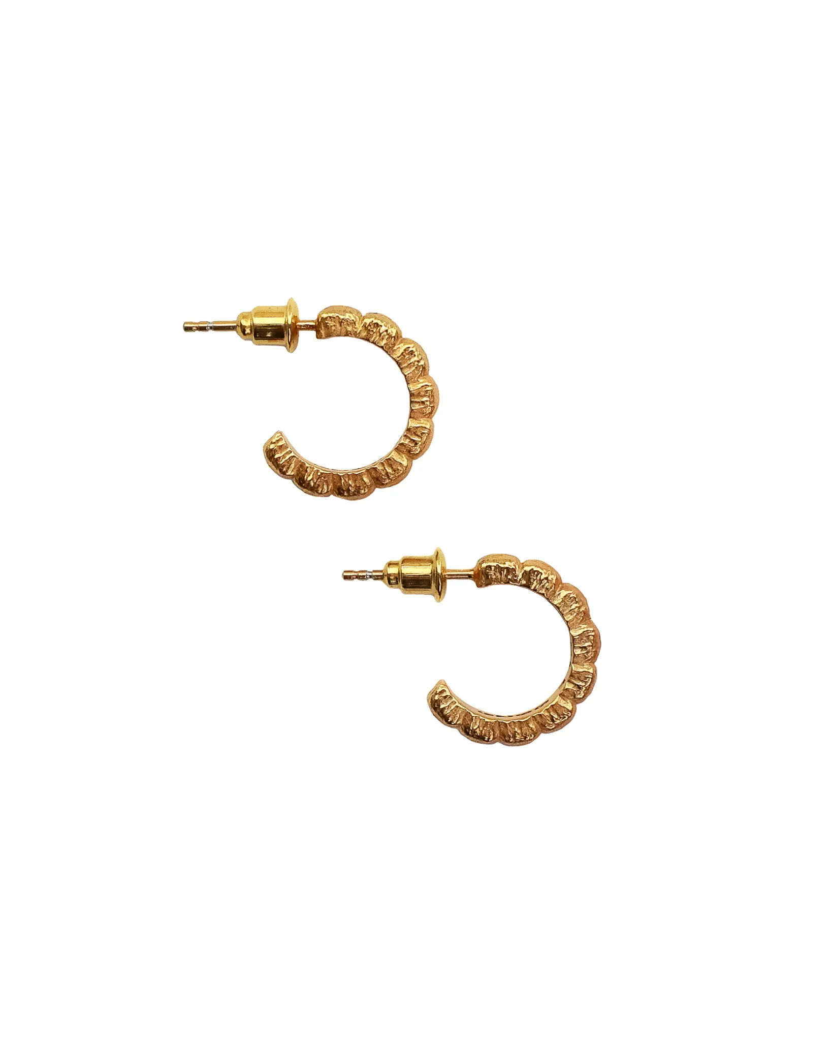 Cookie Hoops (14K Gold)