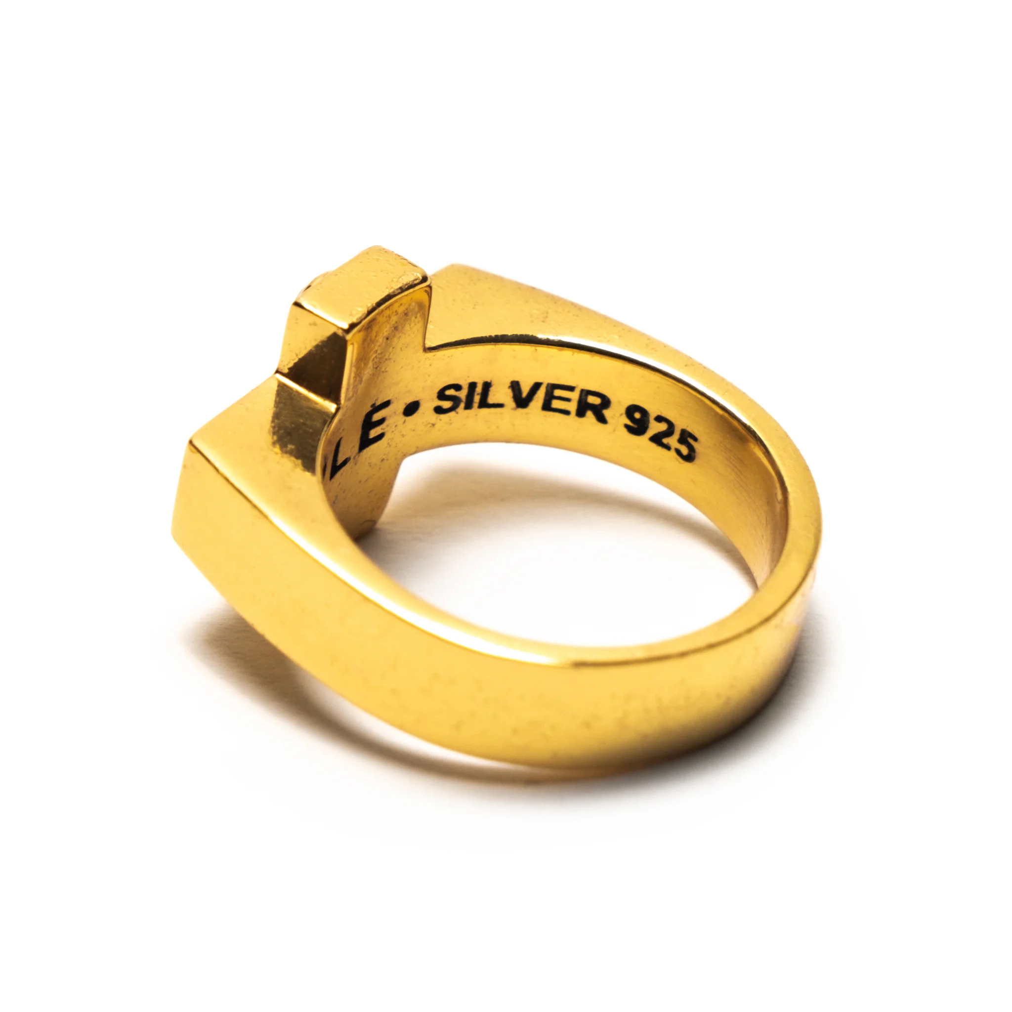 Cross Signet (14K Gold/Turquoise) - Image 5