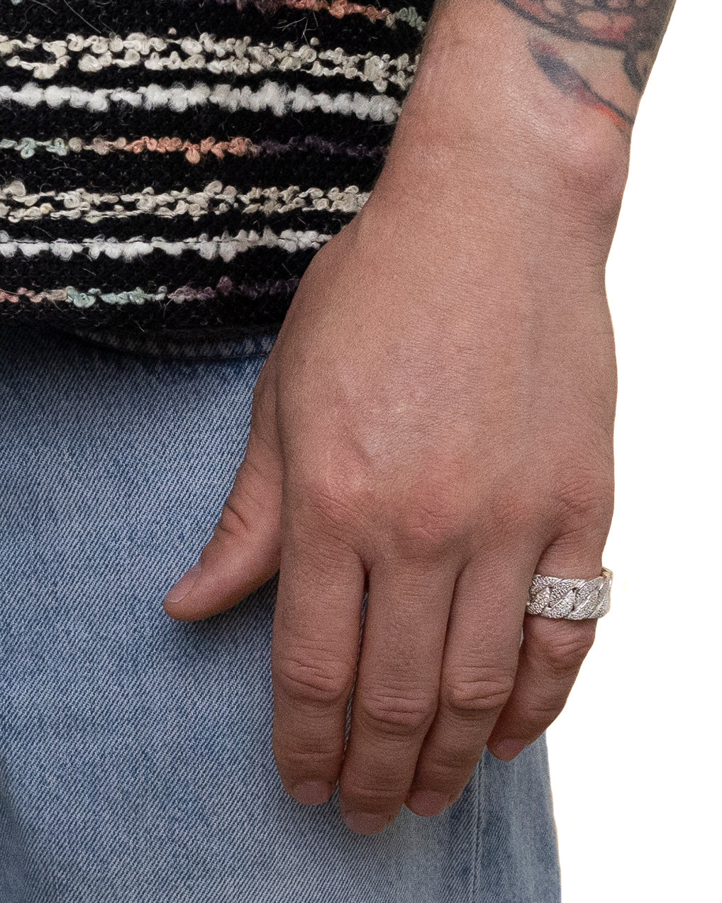 Cuban Link Ring (14K Gold) - Image 2