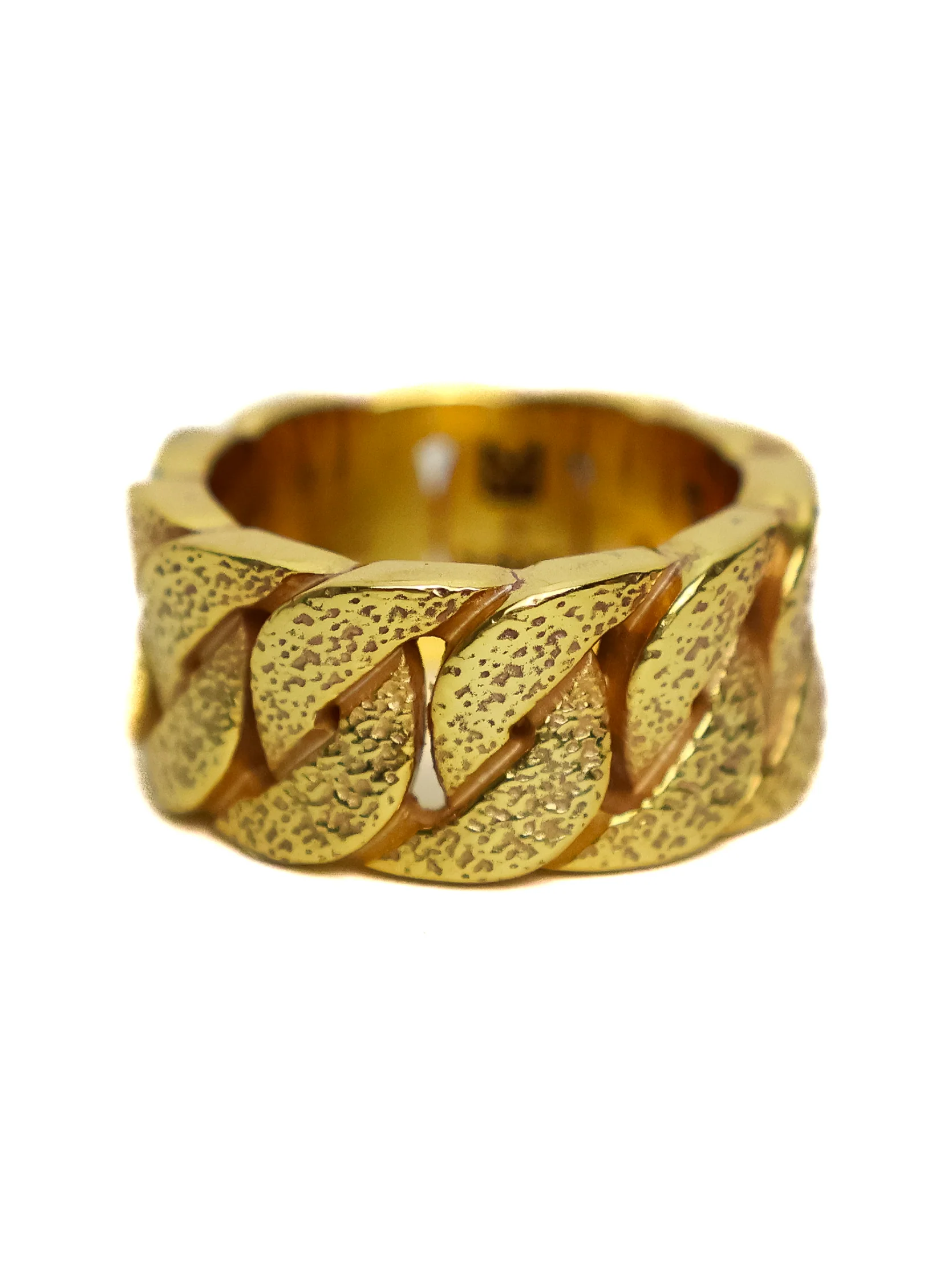 Cuban Link Ring (14K Gold) - Image 3