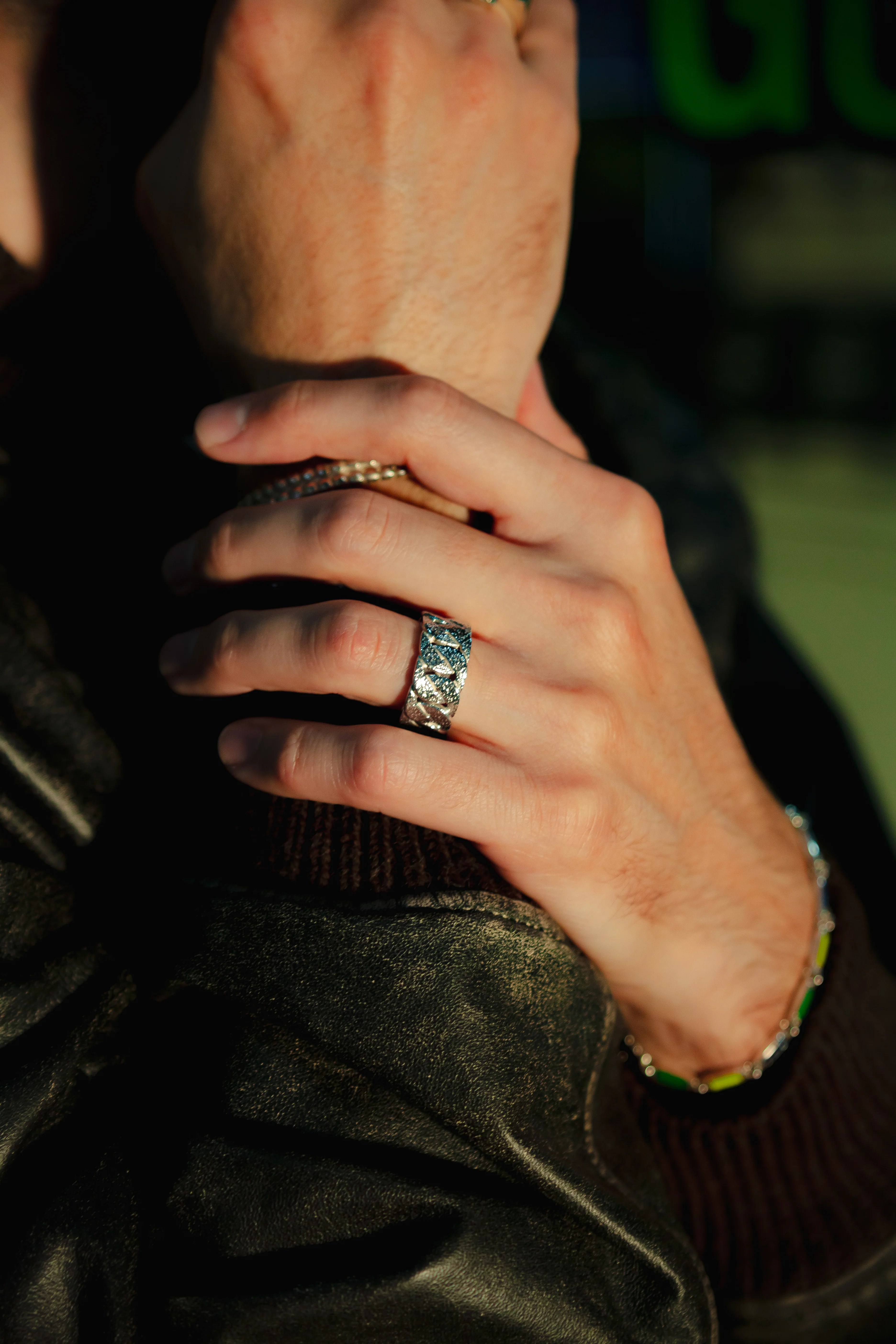 Cuban Link Ring (14K Gold) - Image 4