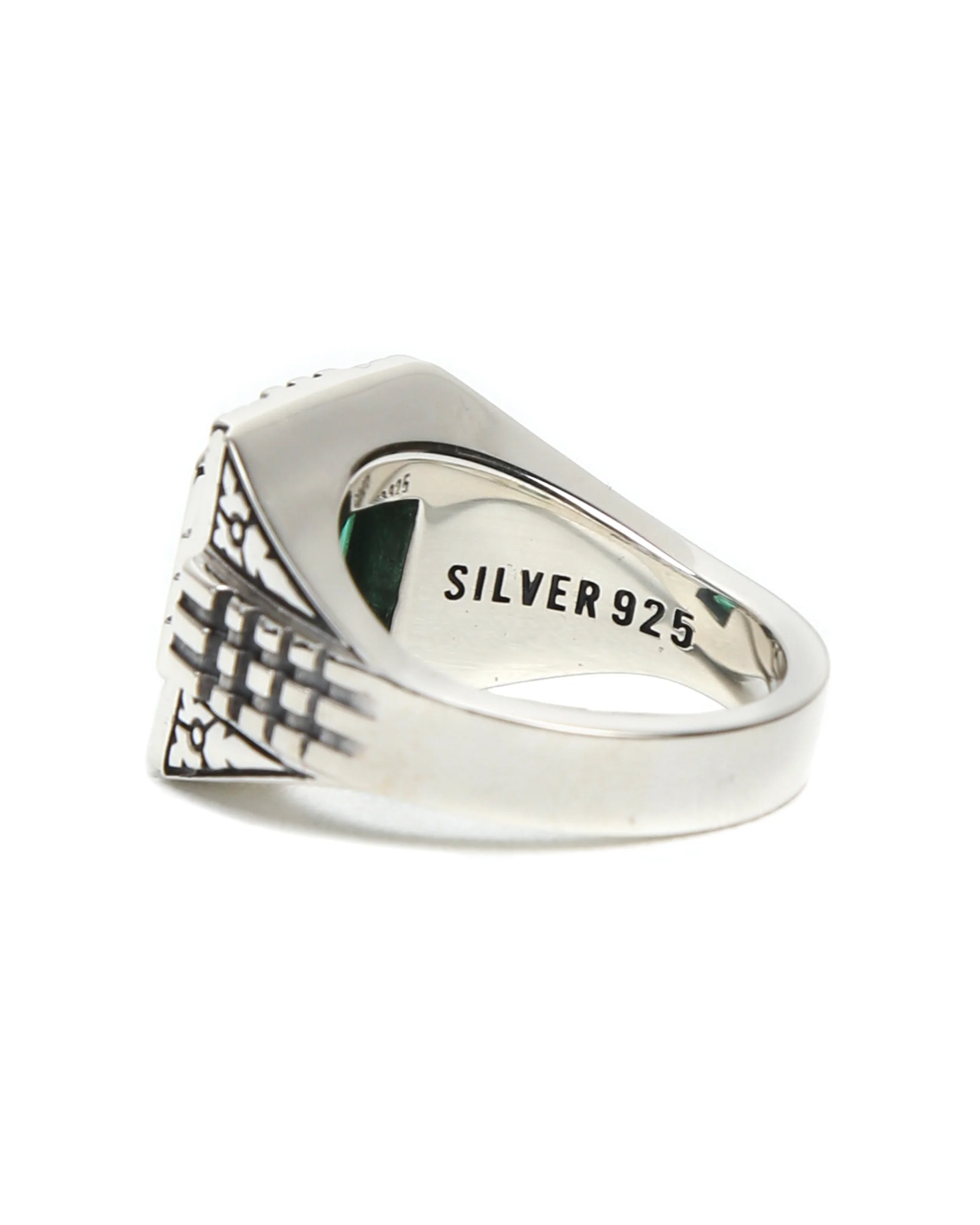 Gazzi Signet (Silver 925/Emerald) - Image 5