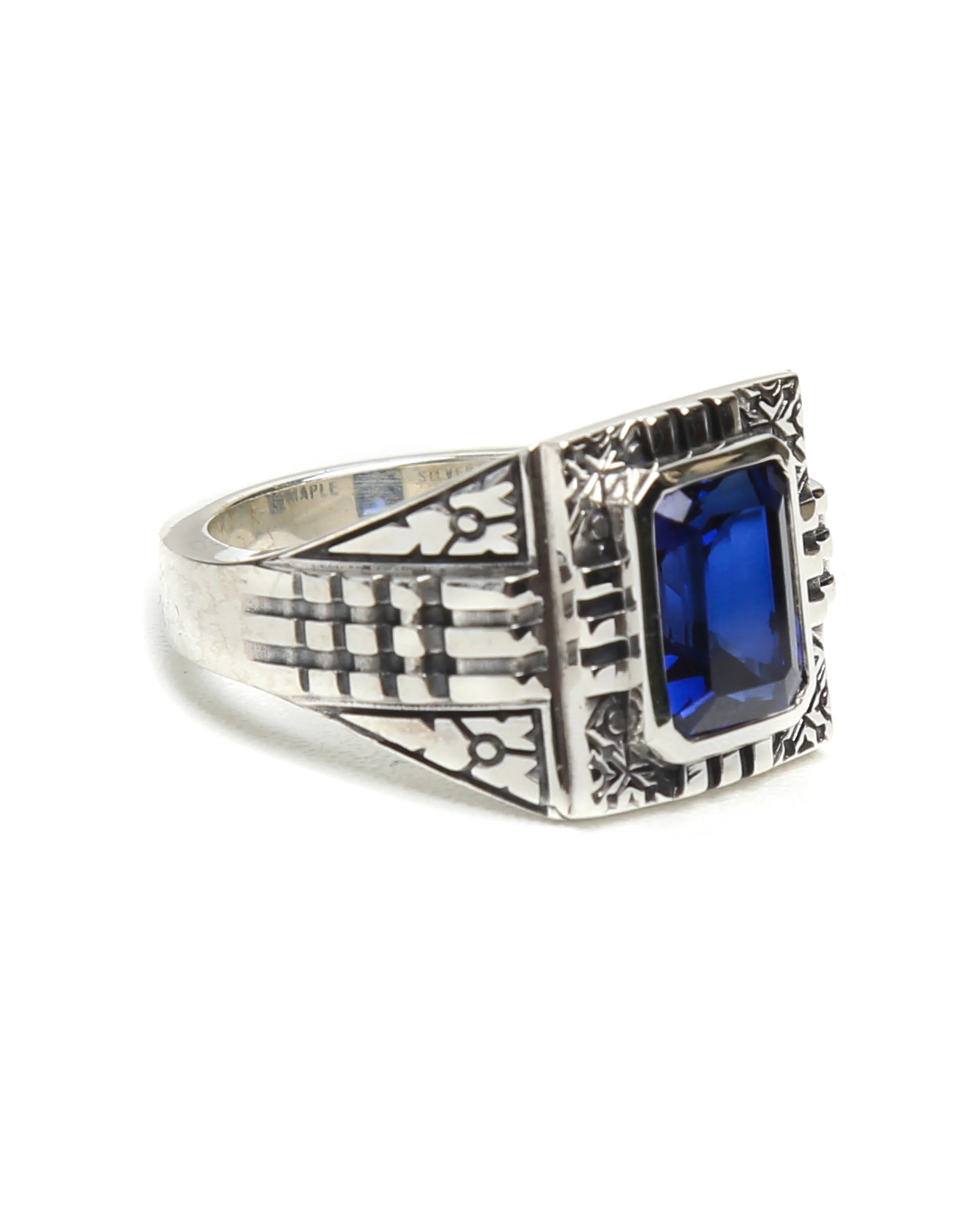 Gazzi Signet (Silver 925/Sapphire) - Image 3