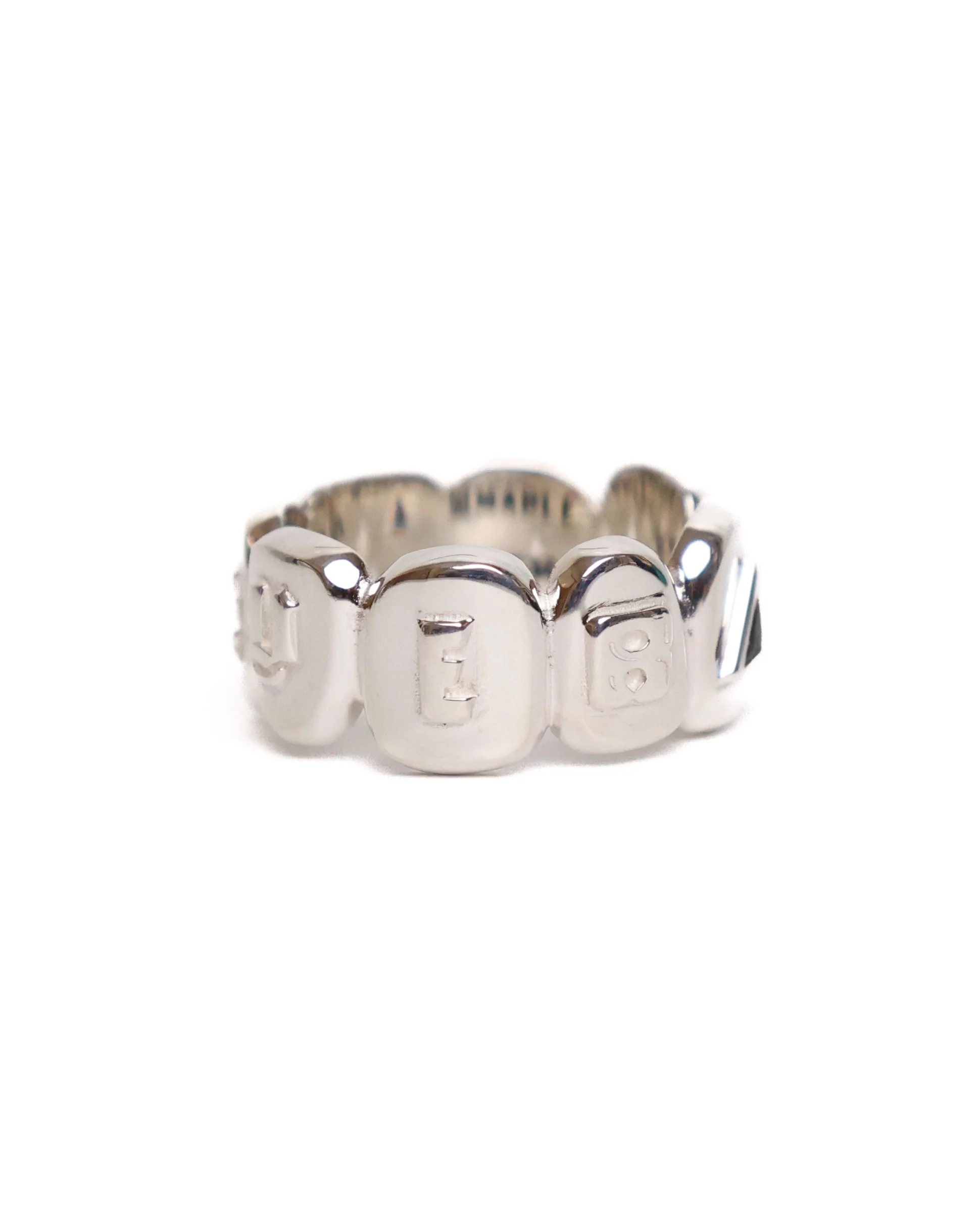 Grill Ring (Silver 925/Black Sapphire) - Image 5