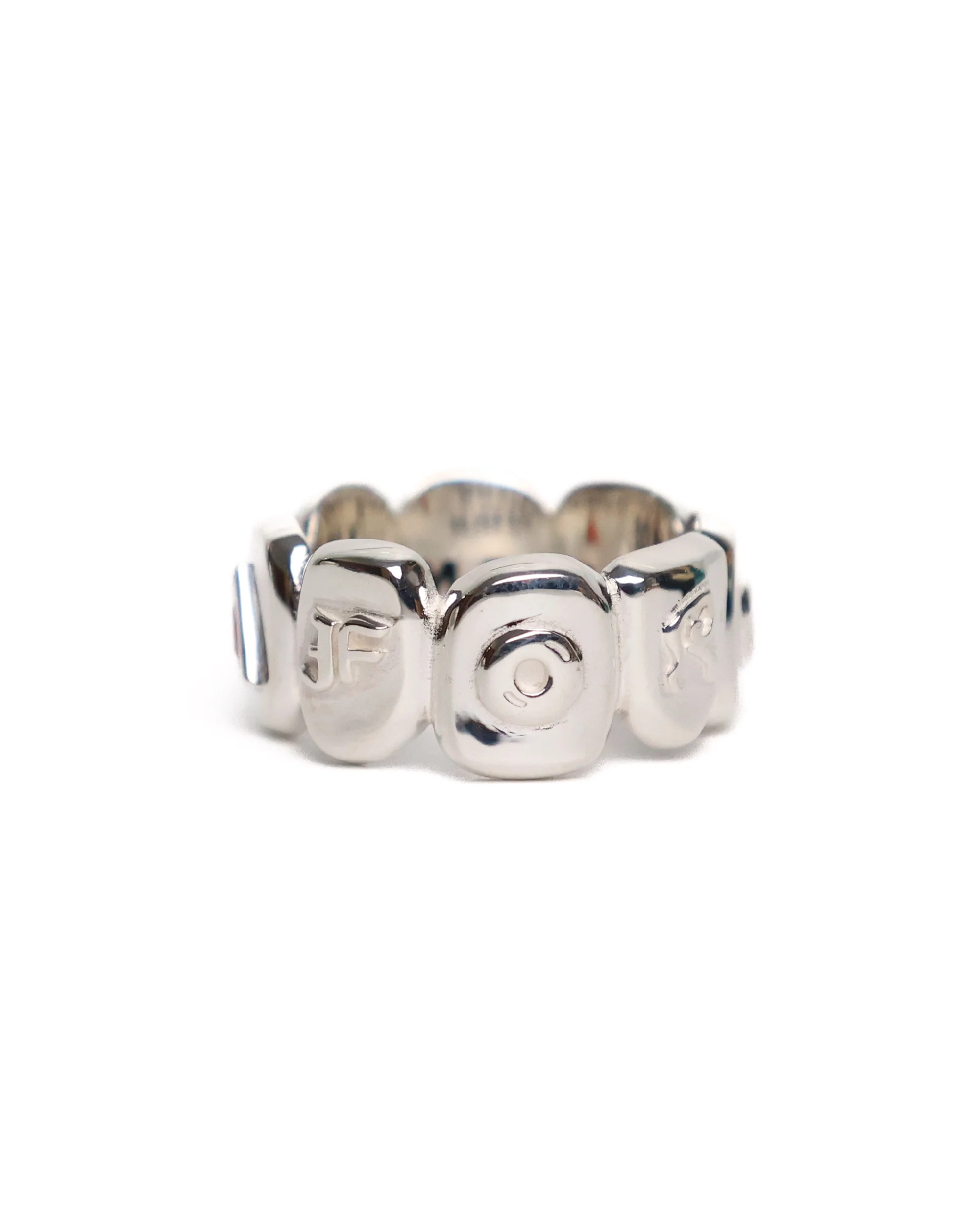Grill Ring (Silver 925/Orange Zircon) - Image 3