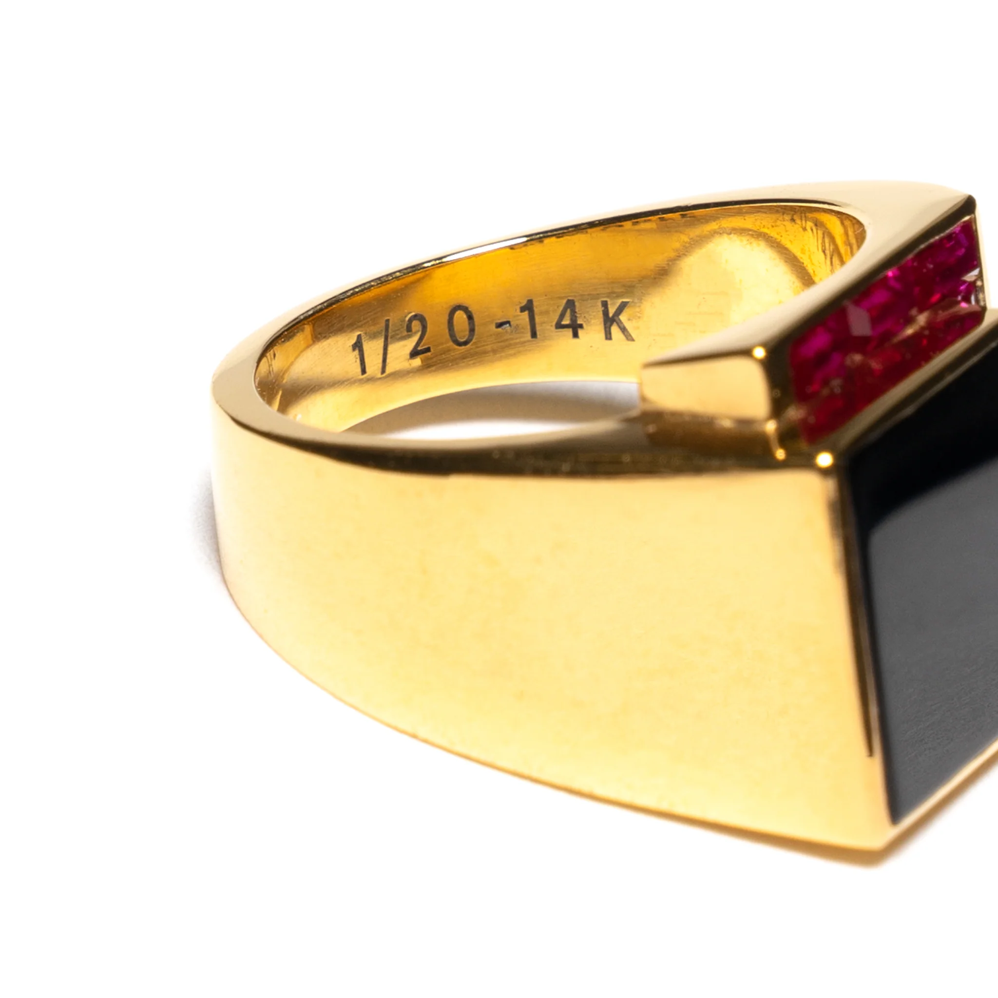 Barrington Signet (14K Gold/Onyx) - Image 4