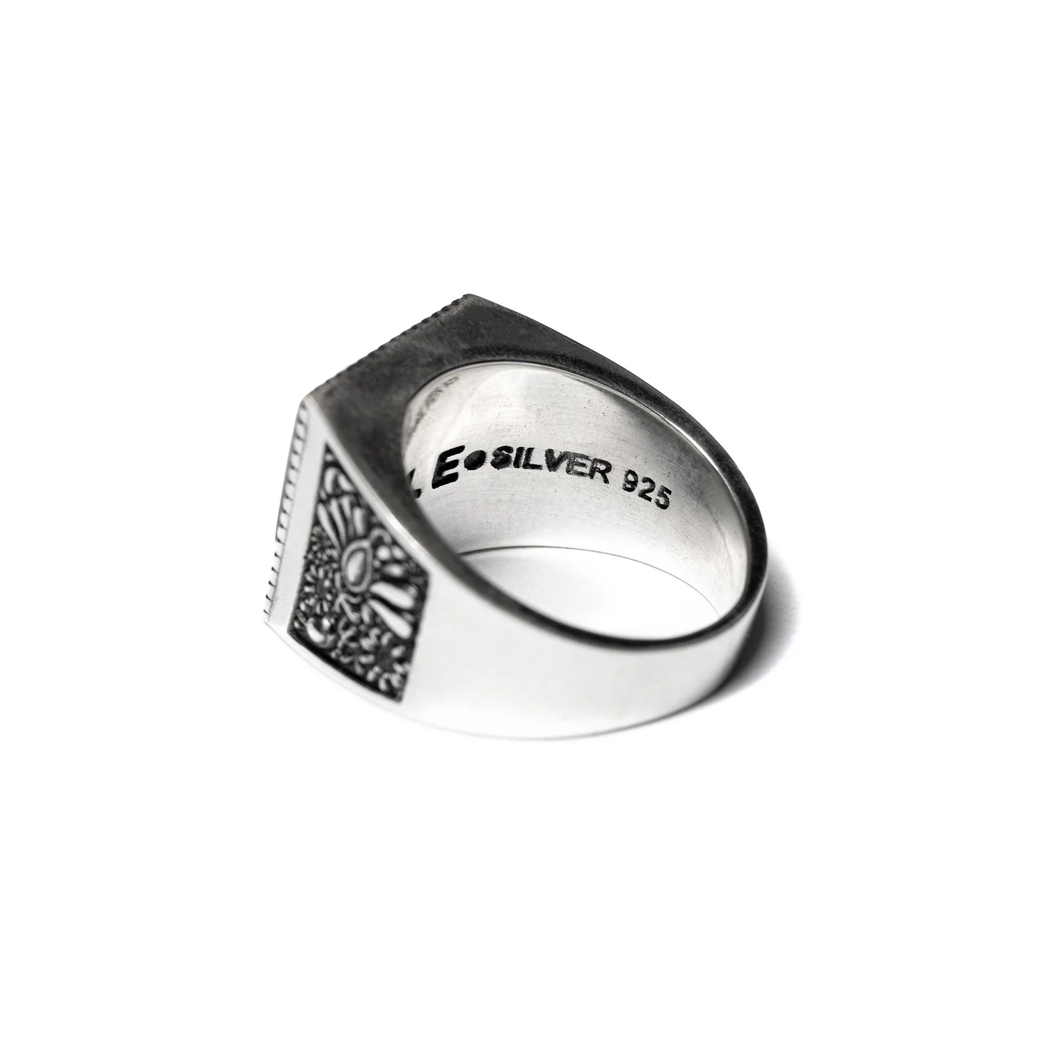 Buick Ring (Silver 925/Red Garnet) - Image 5