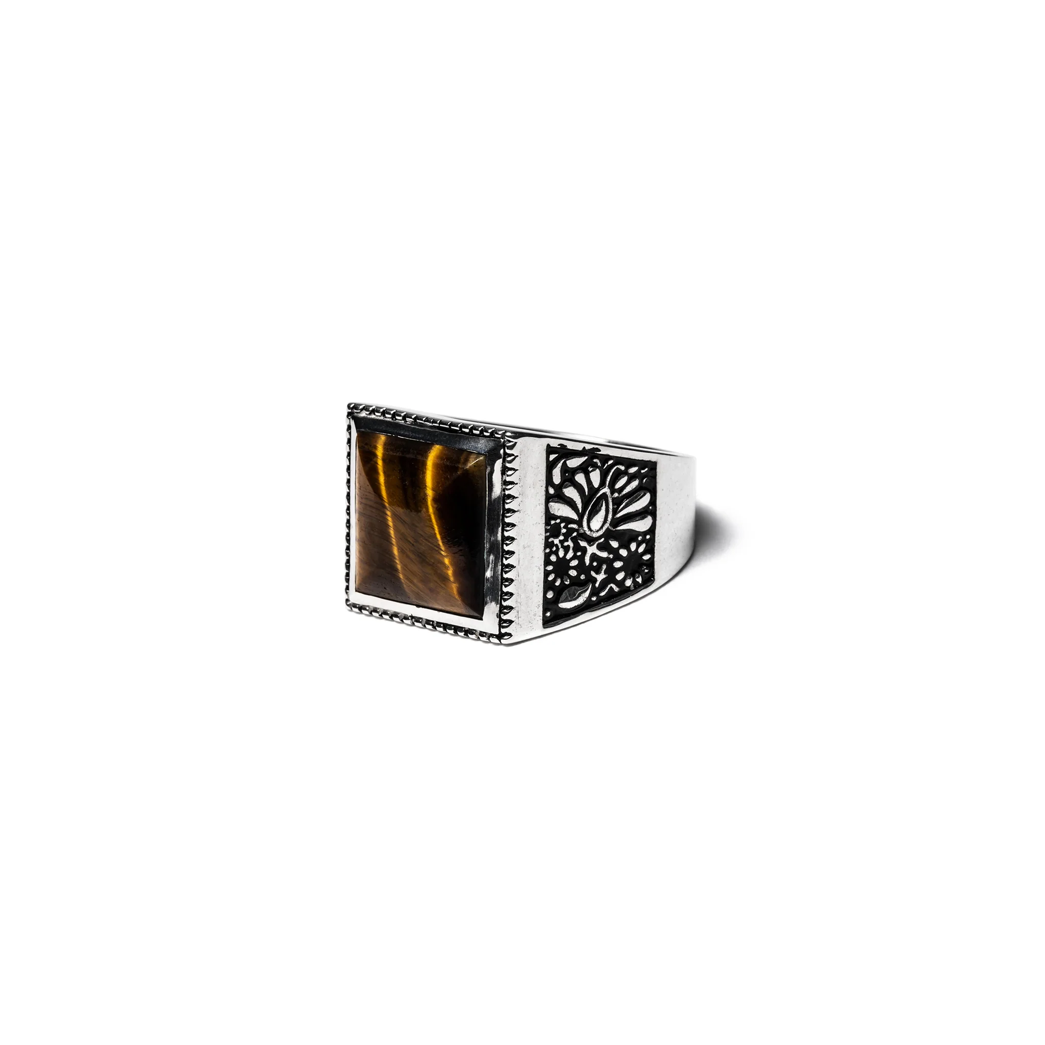 Buick Ring (Silver 925/Tiger Eye) - Image 3
