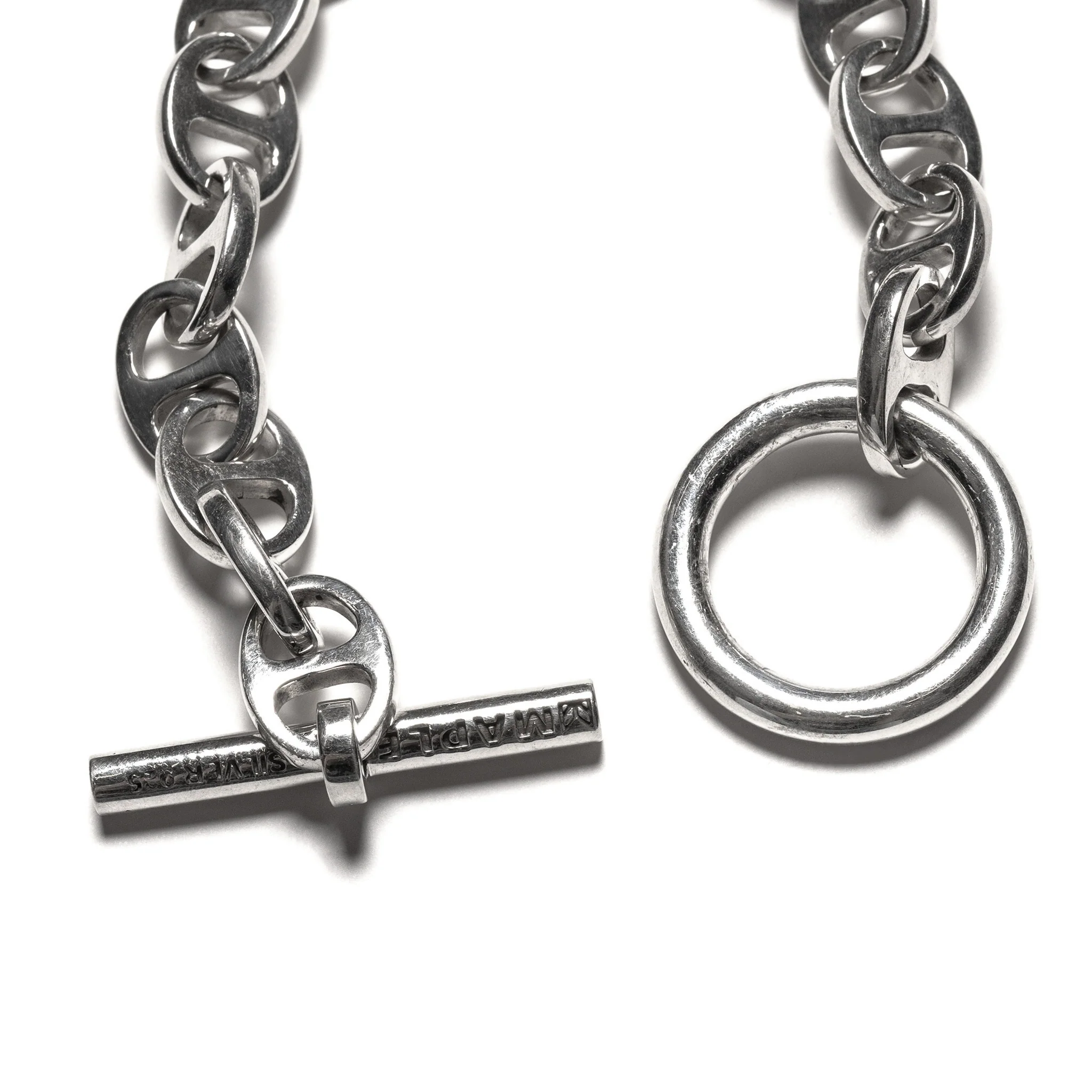 Chain Link Bracelet 10mm (Silver 925) - Image 3