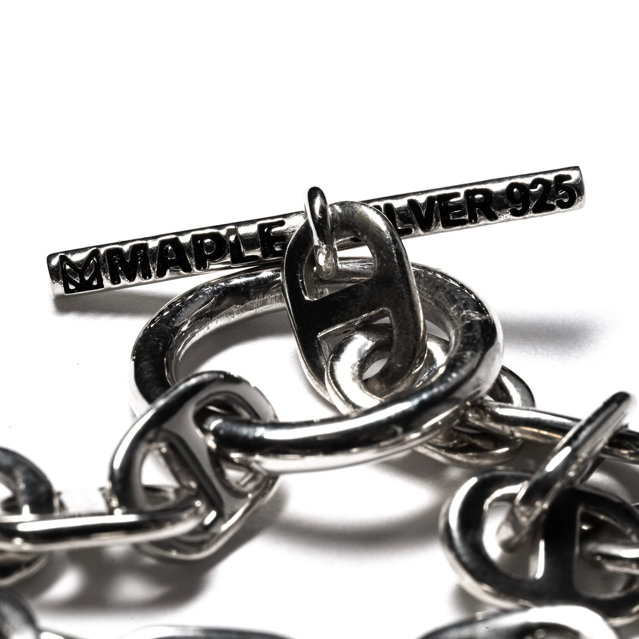 Chain Link Bracelet 7mm (Silver 925) - Image 4