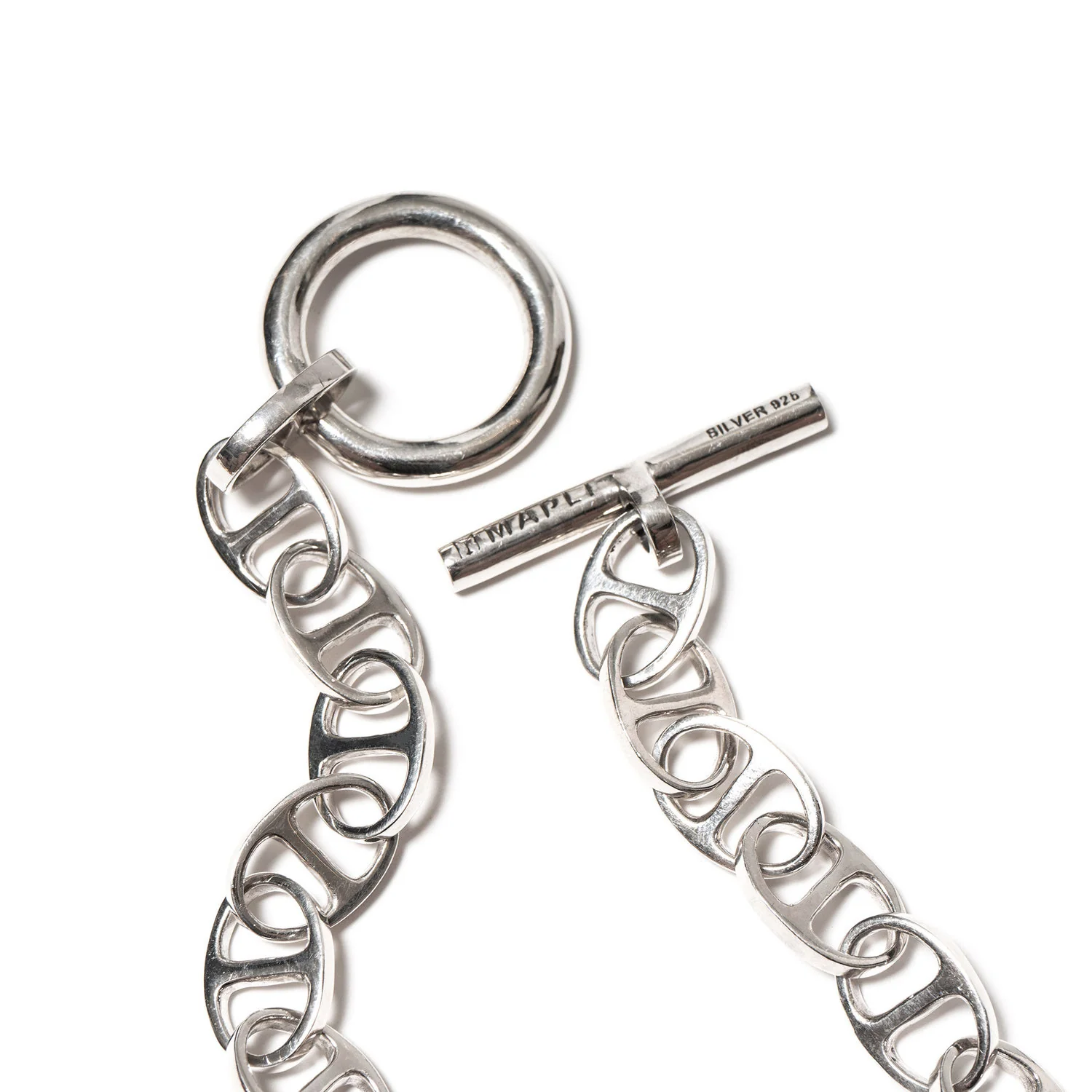Chain Link Necklace 10mm (Silver 925) - Image 3