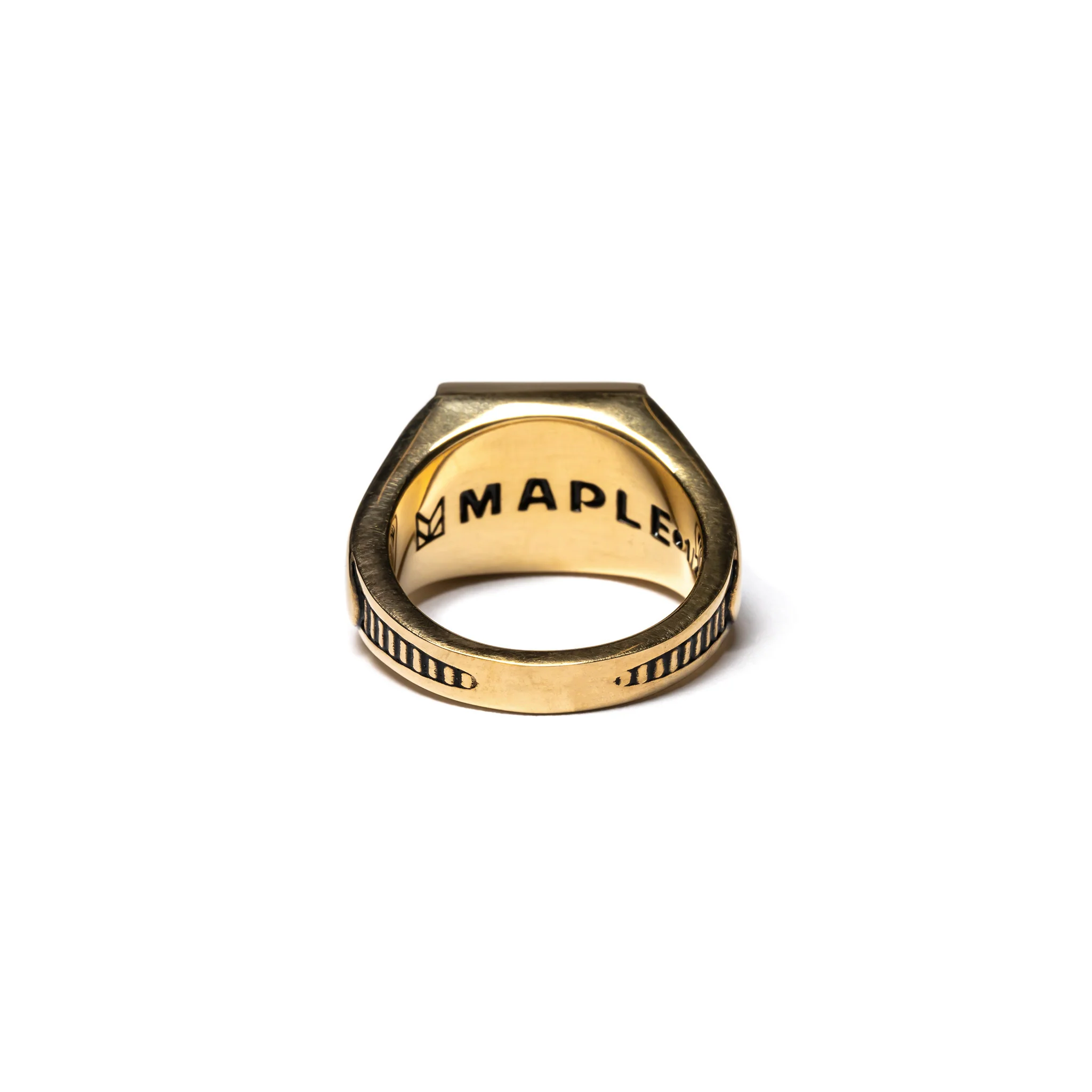 Collegiate Ring (14K Gold/Labradorite) - Image 4