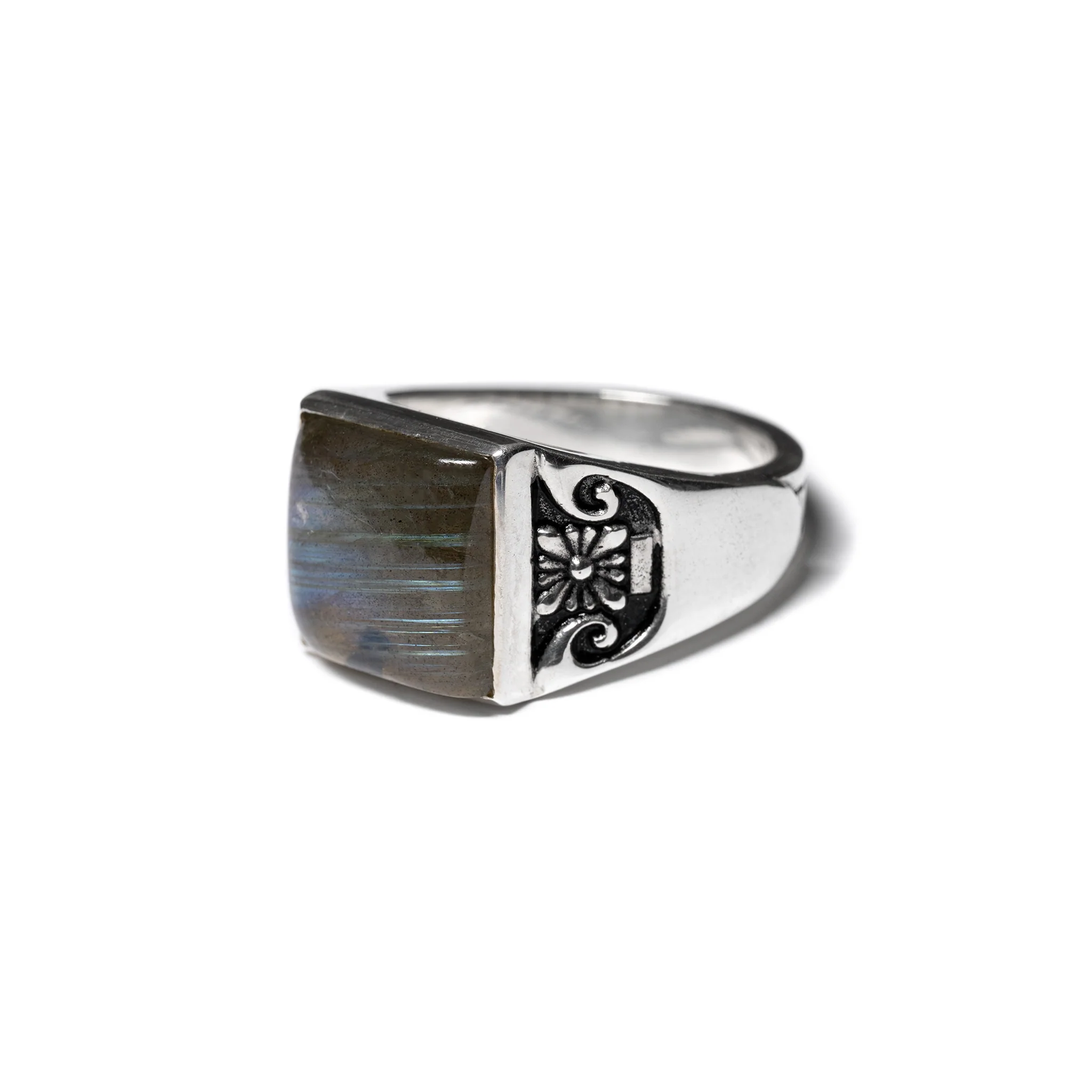 Collegiate Ring (Silver 925/Labradorite) - Image 3