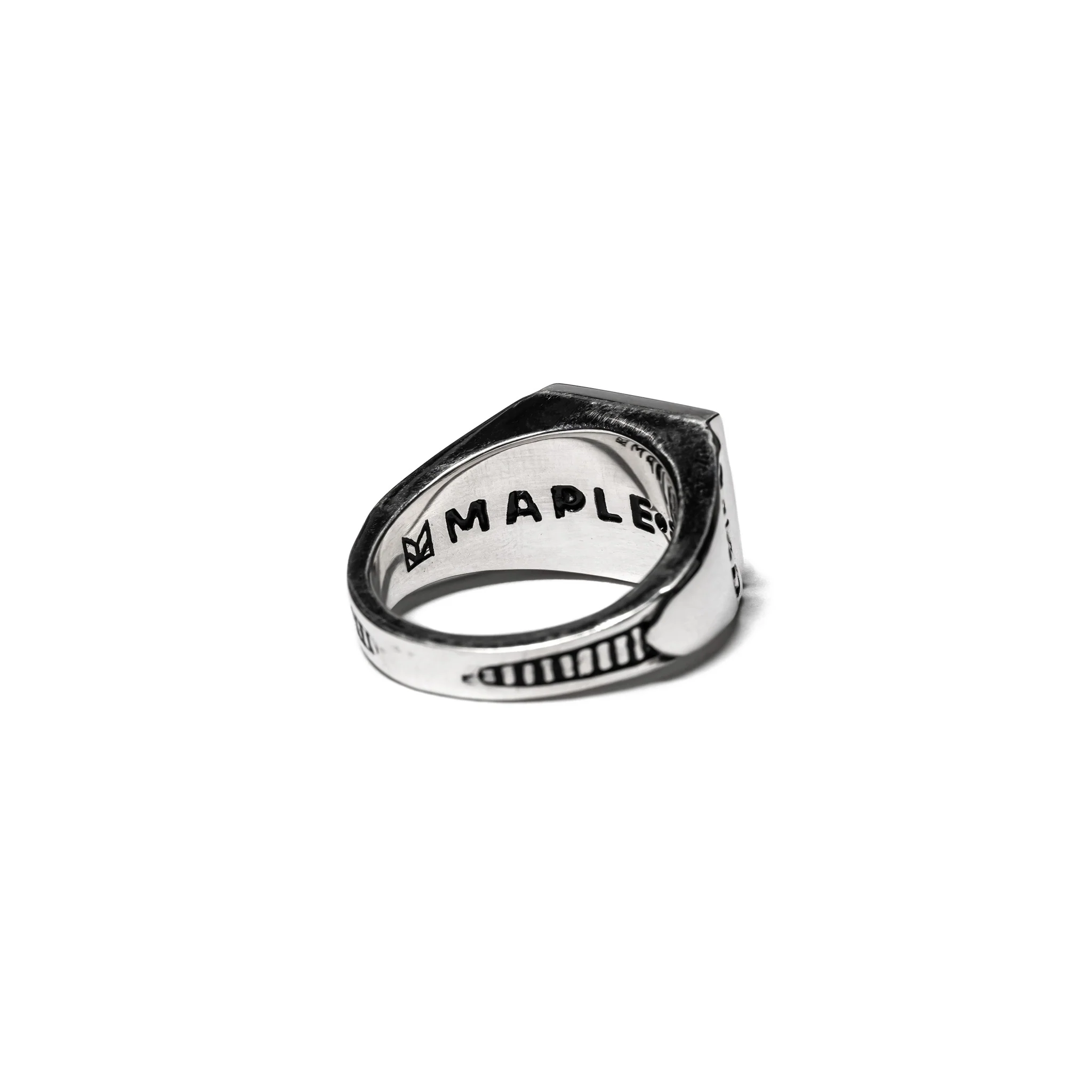 Collegiate Ring (Silver 925/Mother of Pearl) - Image 5