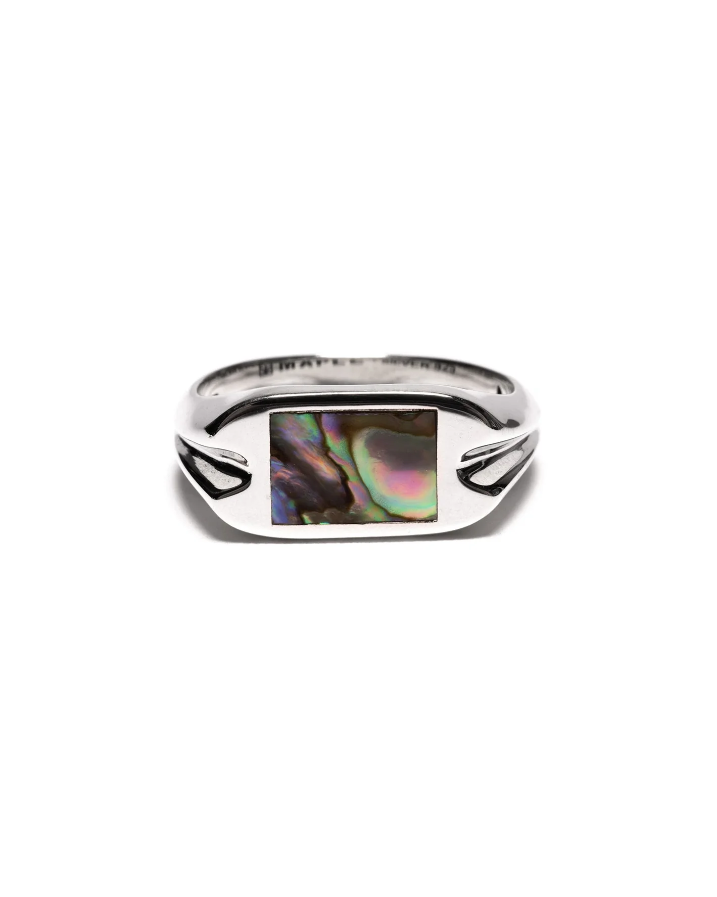 Danny Signet Ring (Silver 925/Abalone)