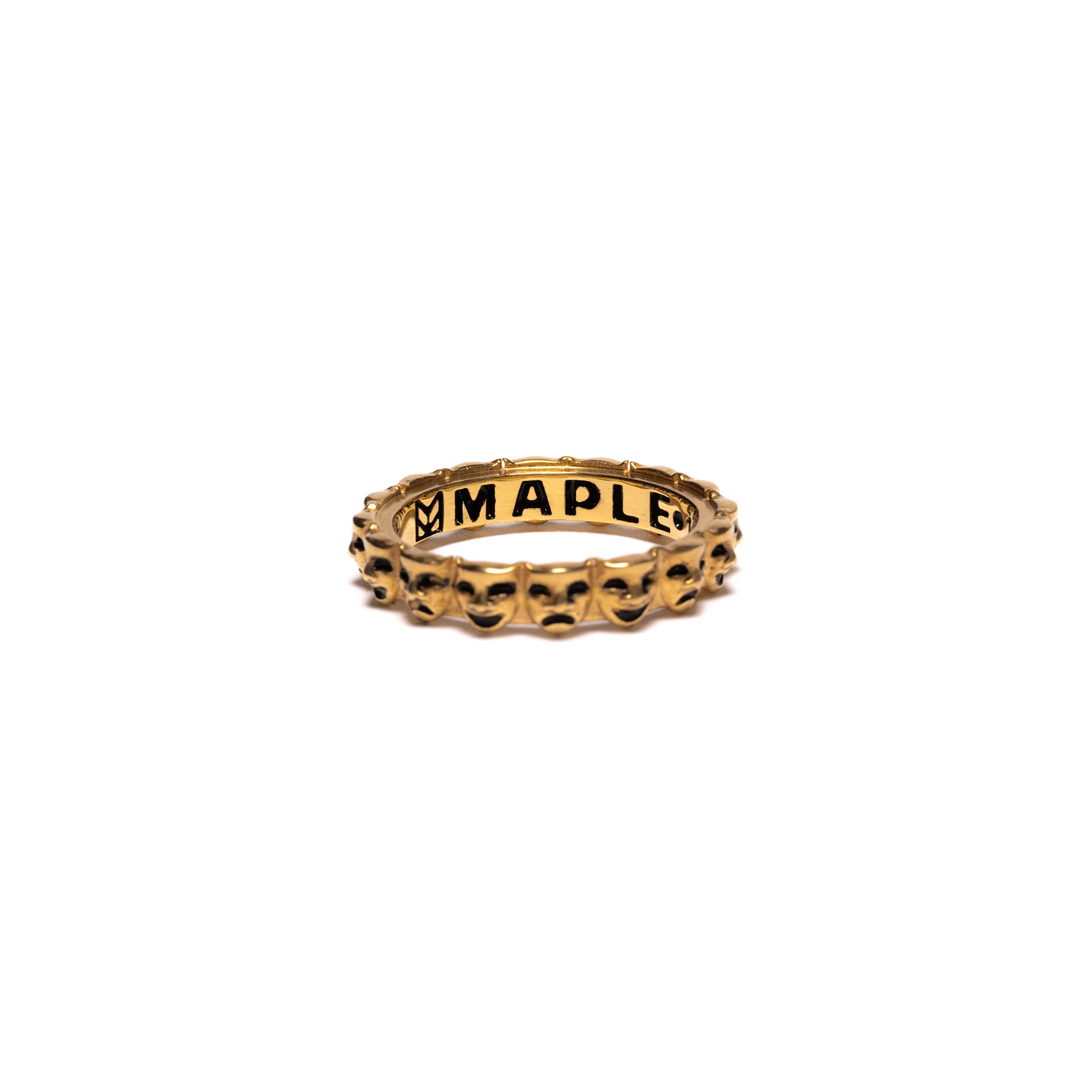 Laugh Now Cry Later Ring (14K Gold) - Image 3