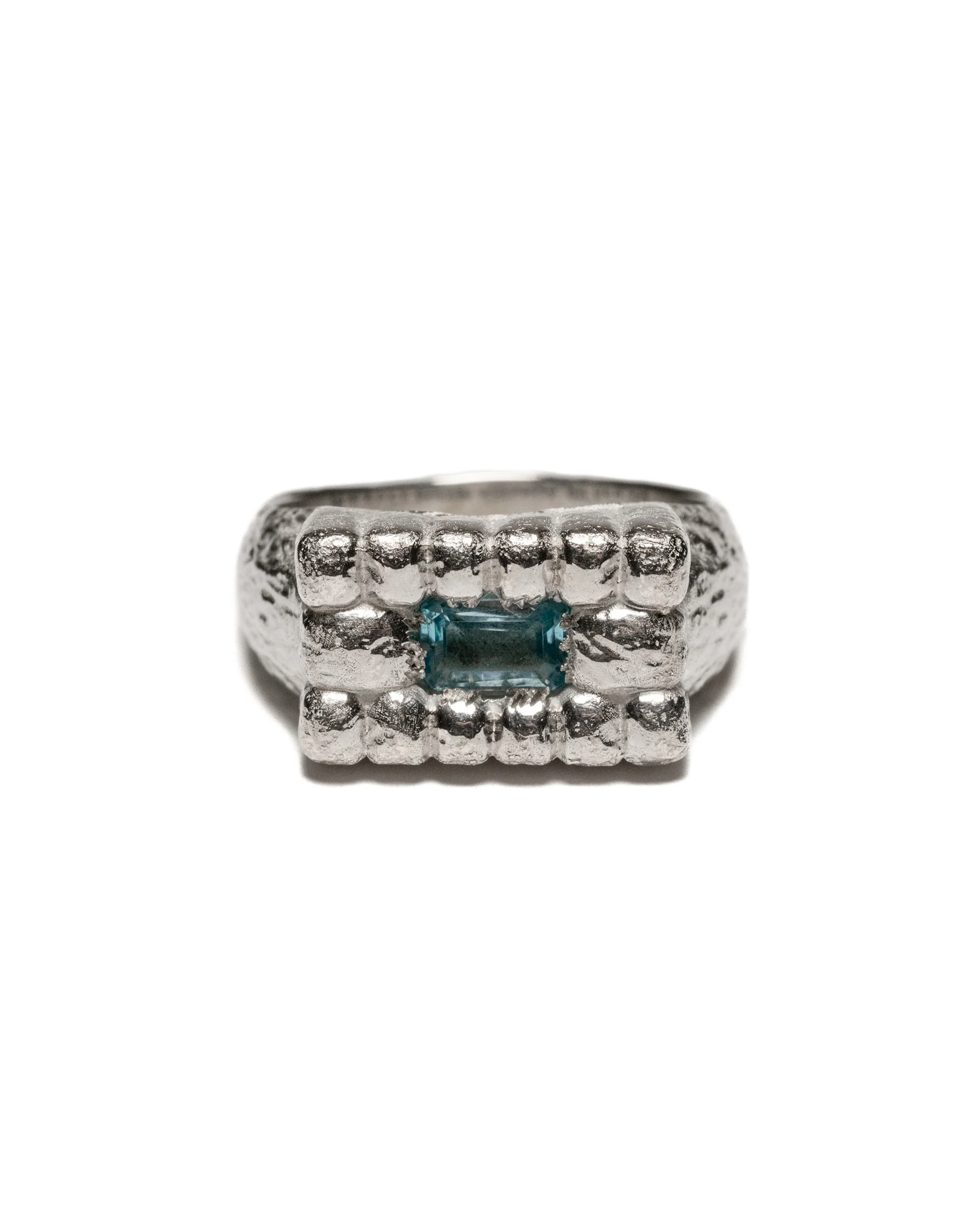 Lil Pool Signet (Silver 925/Aquamarine)