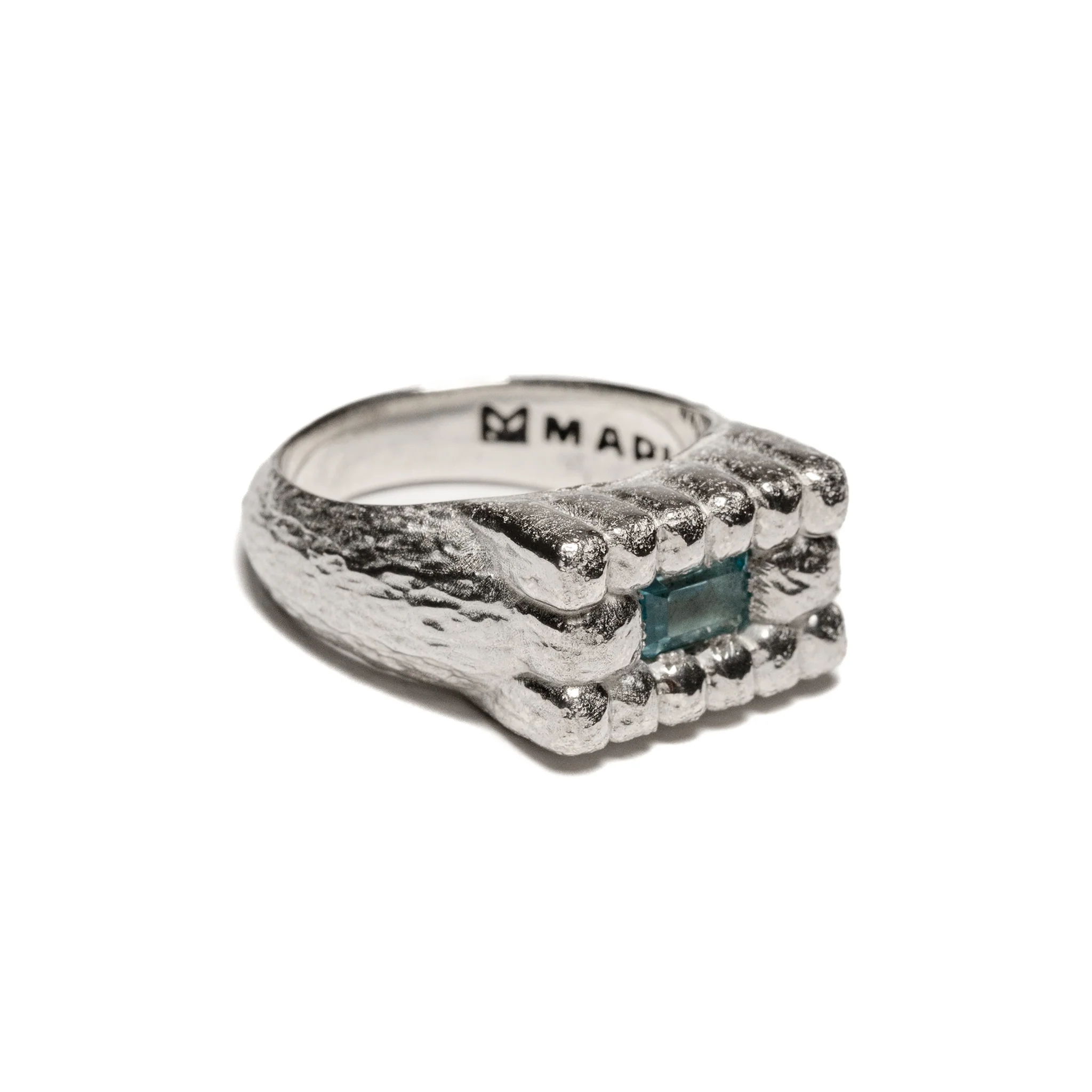 Lil Pool Signet (Silver 925/Aquamarine) - Image 3