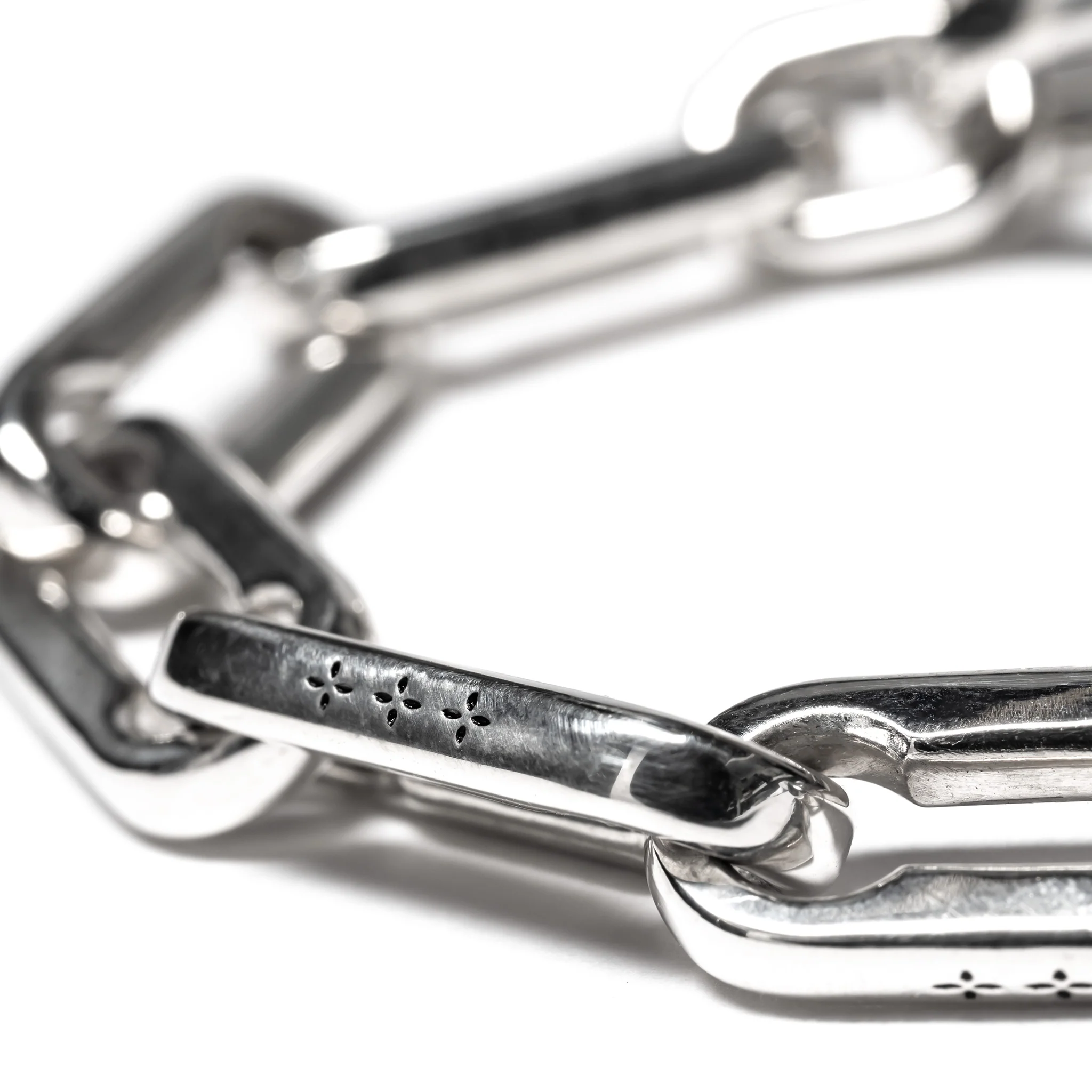 Long Link Bracelet (Silver 925) - Image 3