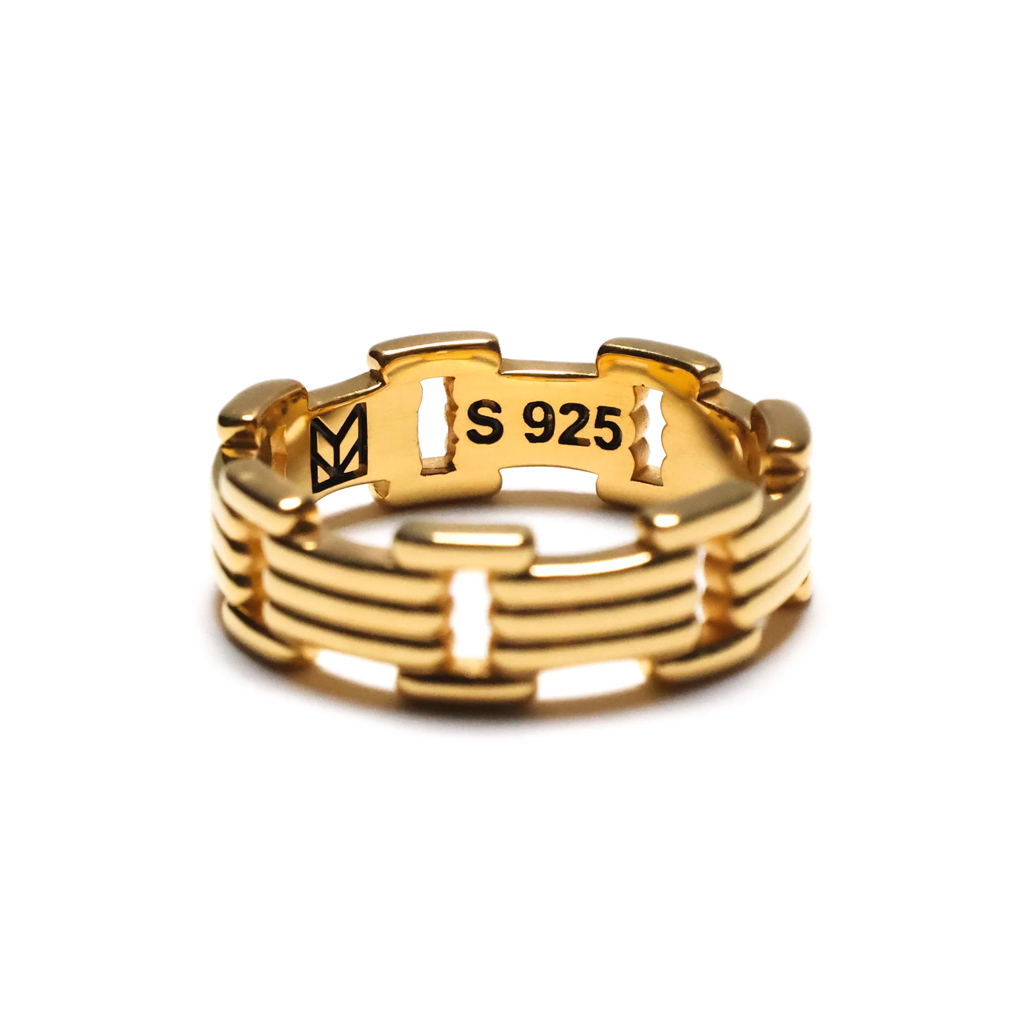 Lui Link Ring (14K Gold) - Image 3