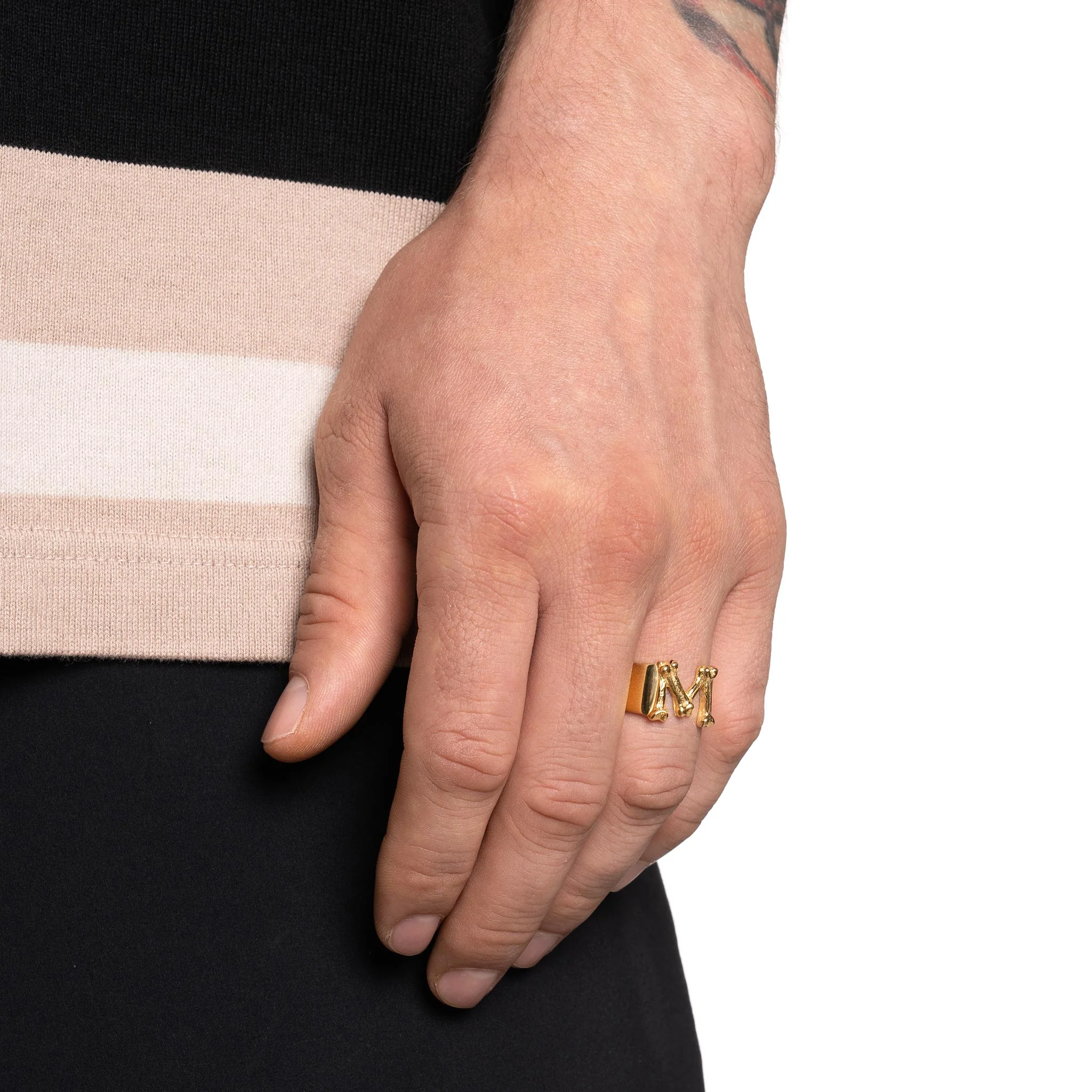 M-Bone Ring (14K Gold) - Image 2