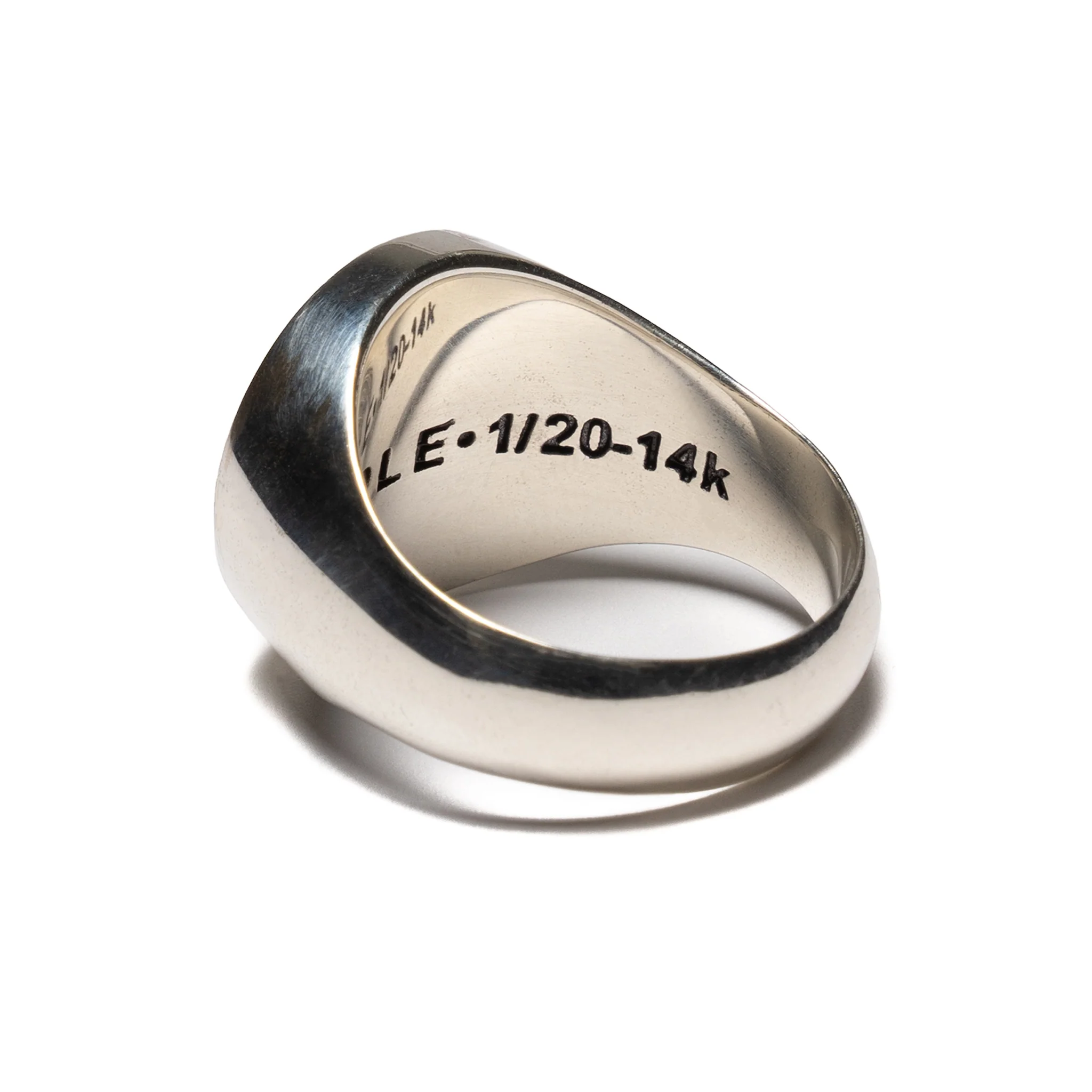 Natural Selection Signet (Silver 925/14K Gold) - Image 4