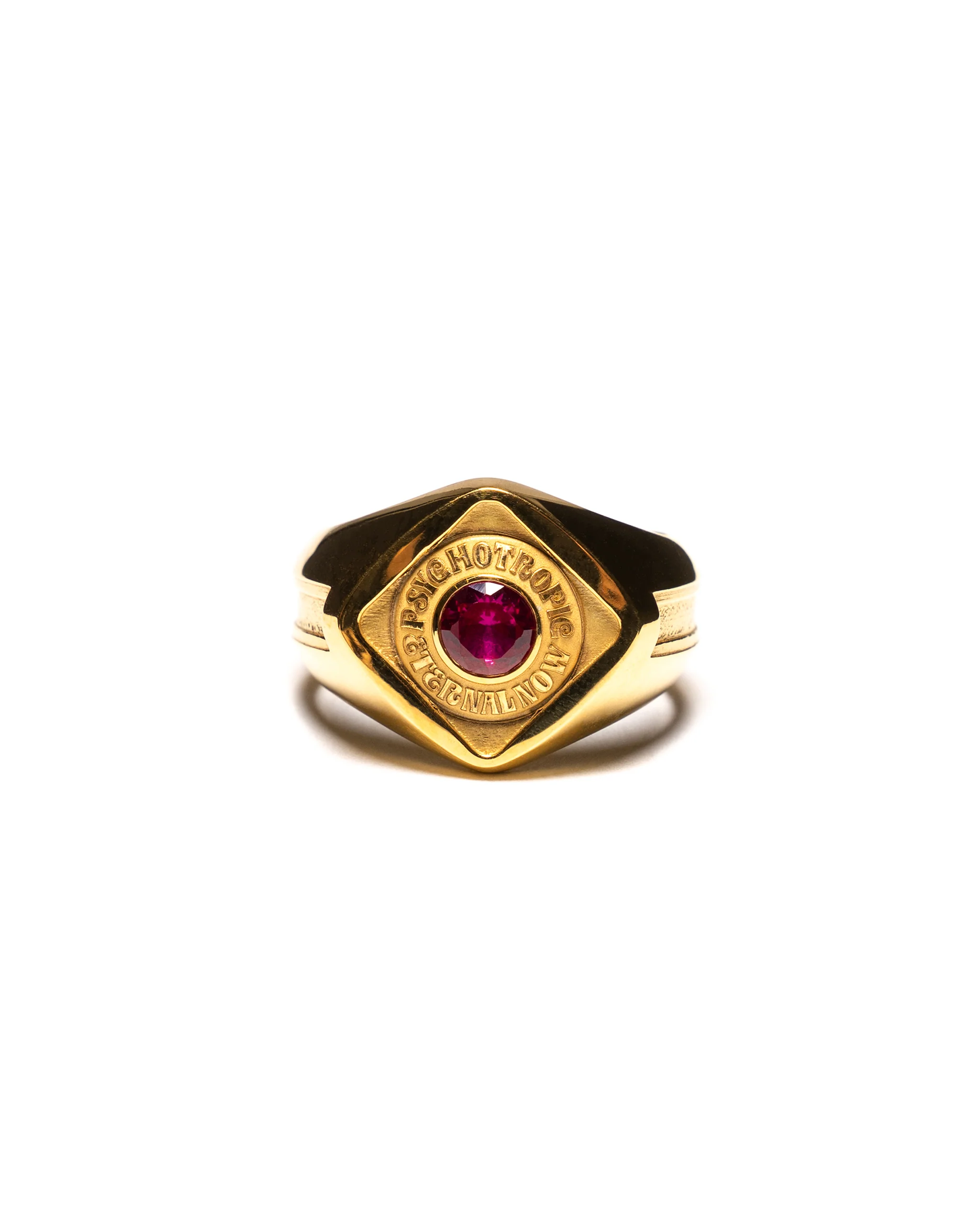 Psychotropic Class Ring (14K Gold/Ruby)