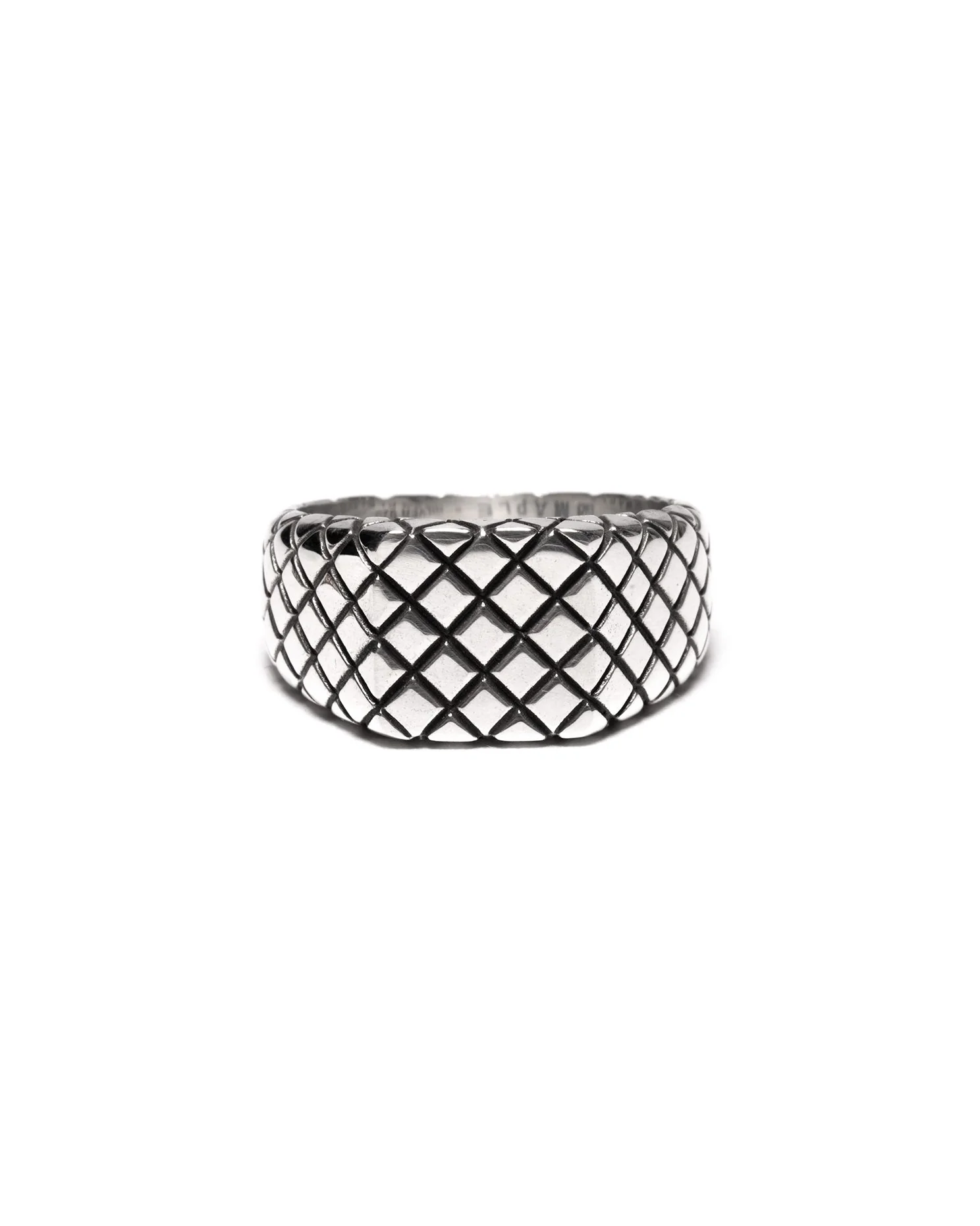 Quilted Signet (Silver 925)