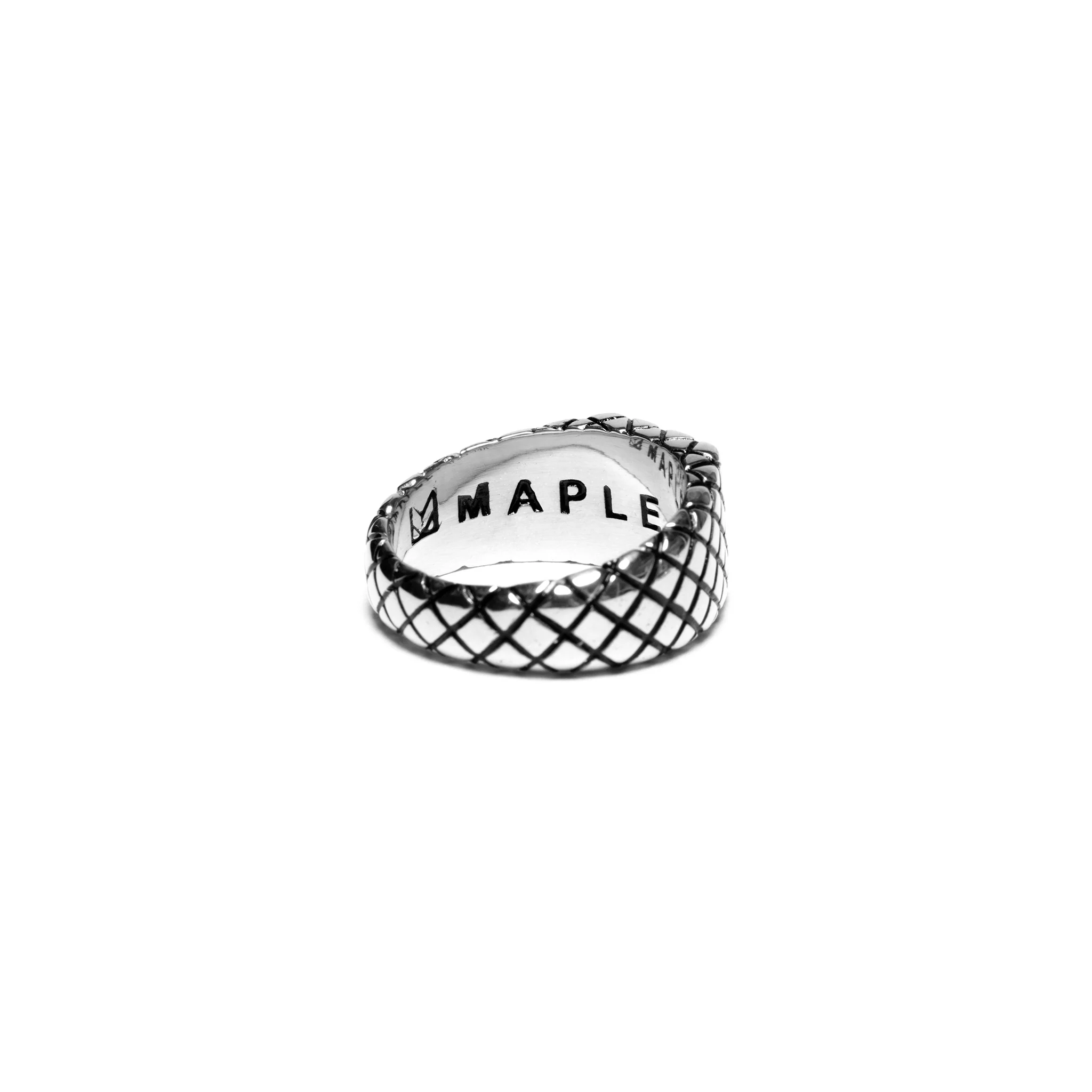Quilted Signet (Silver 925) - Image 4