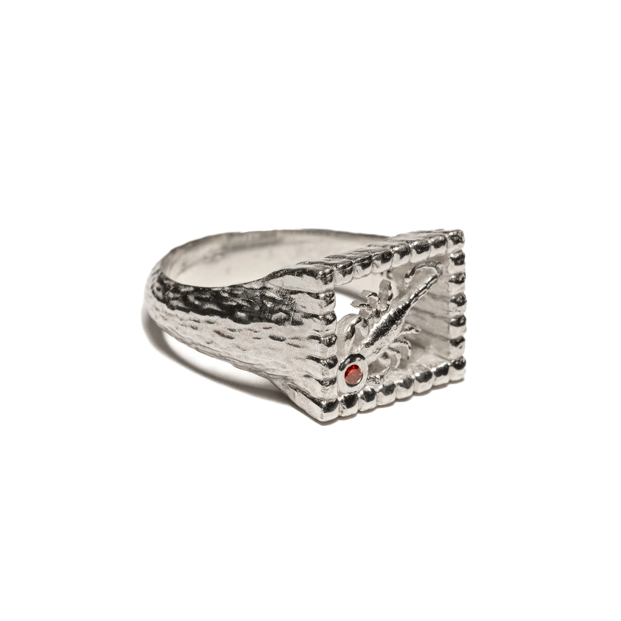 Scorpio Signet (Silver 925/Zircon) - Image 3