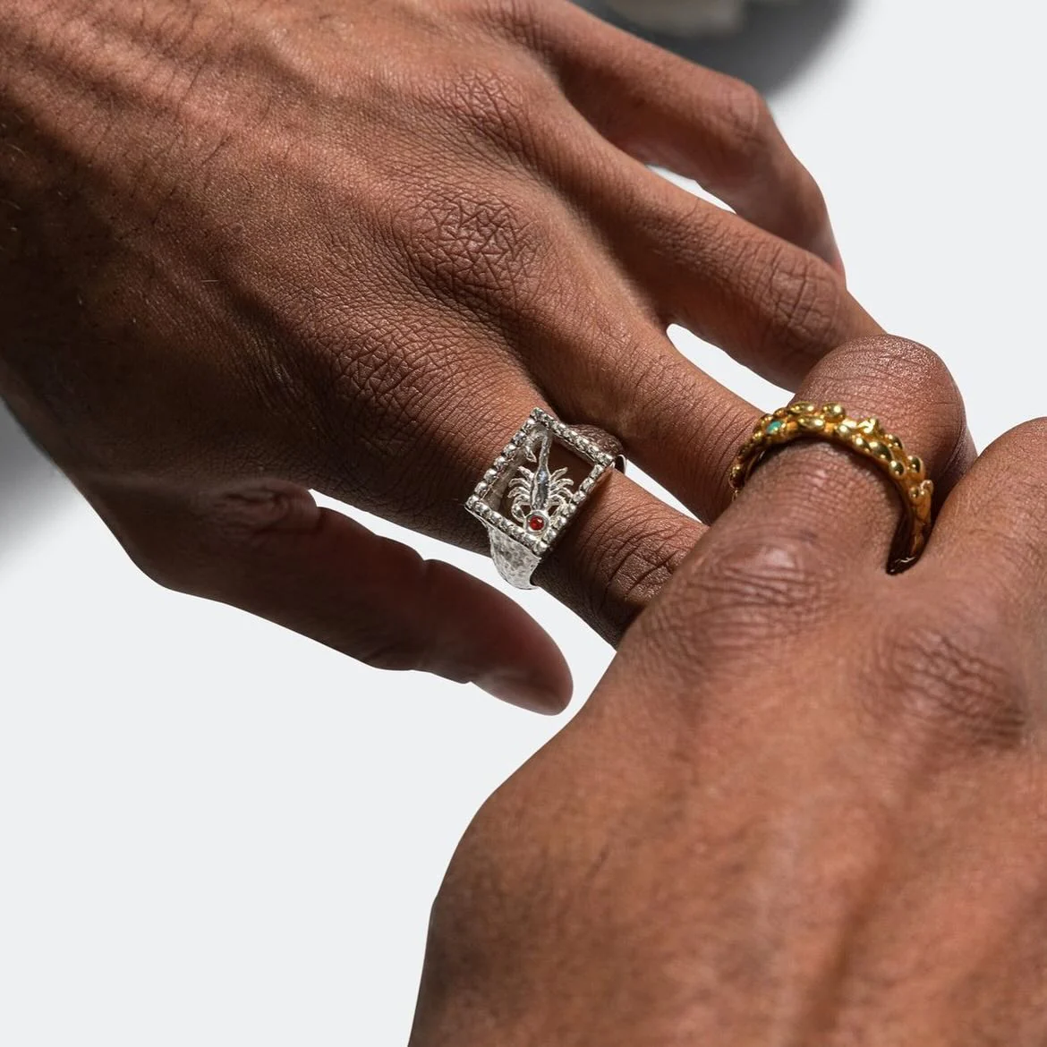 Scorpio Signet (Silver 925/Zircon) - Image 6
