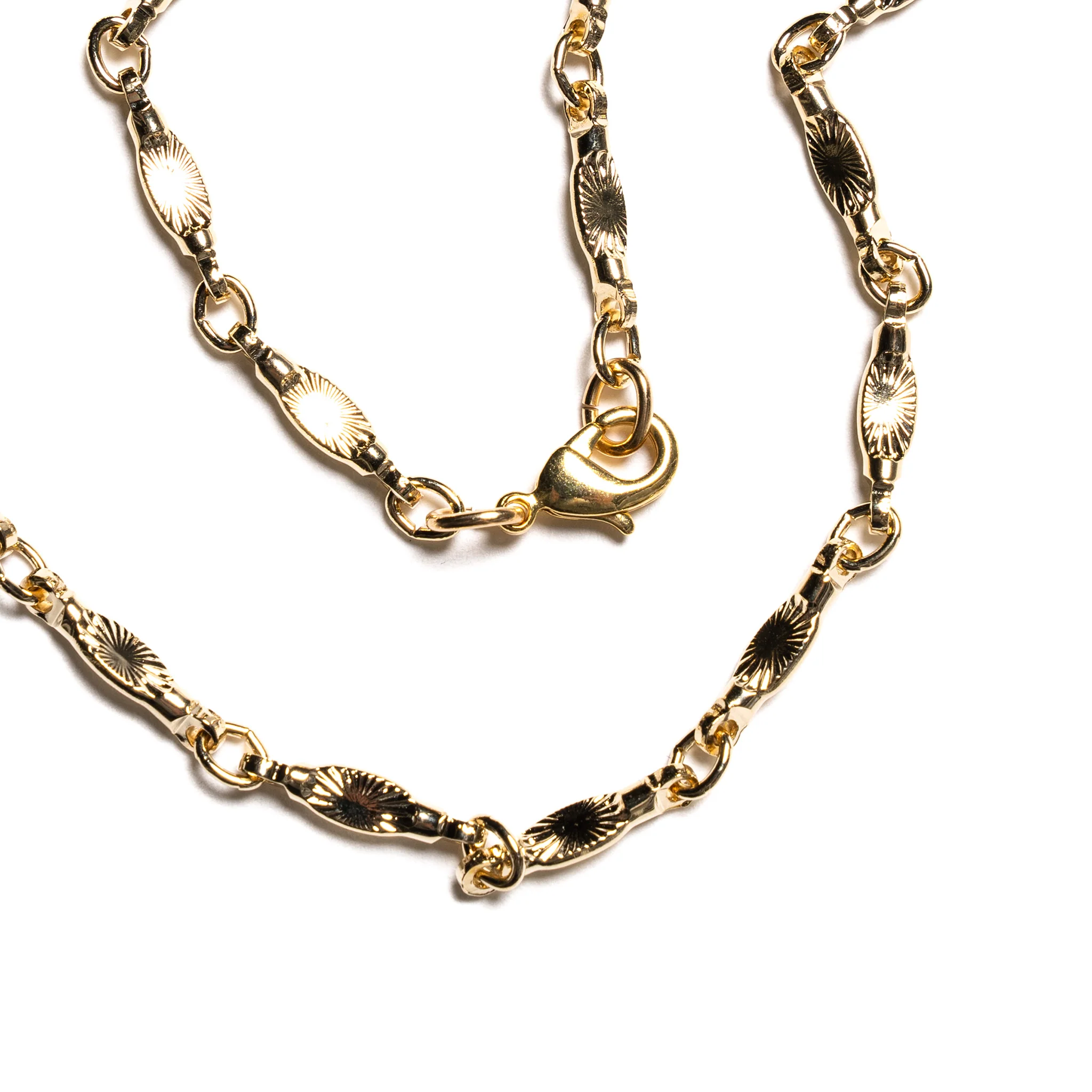 Sunburst Chain (14K Gold) - Image 3