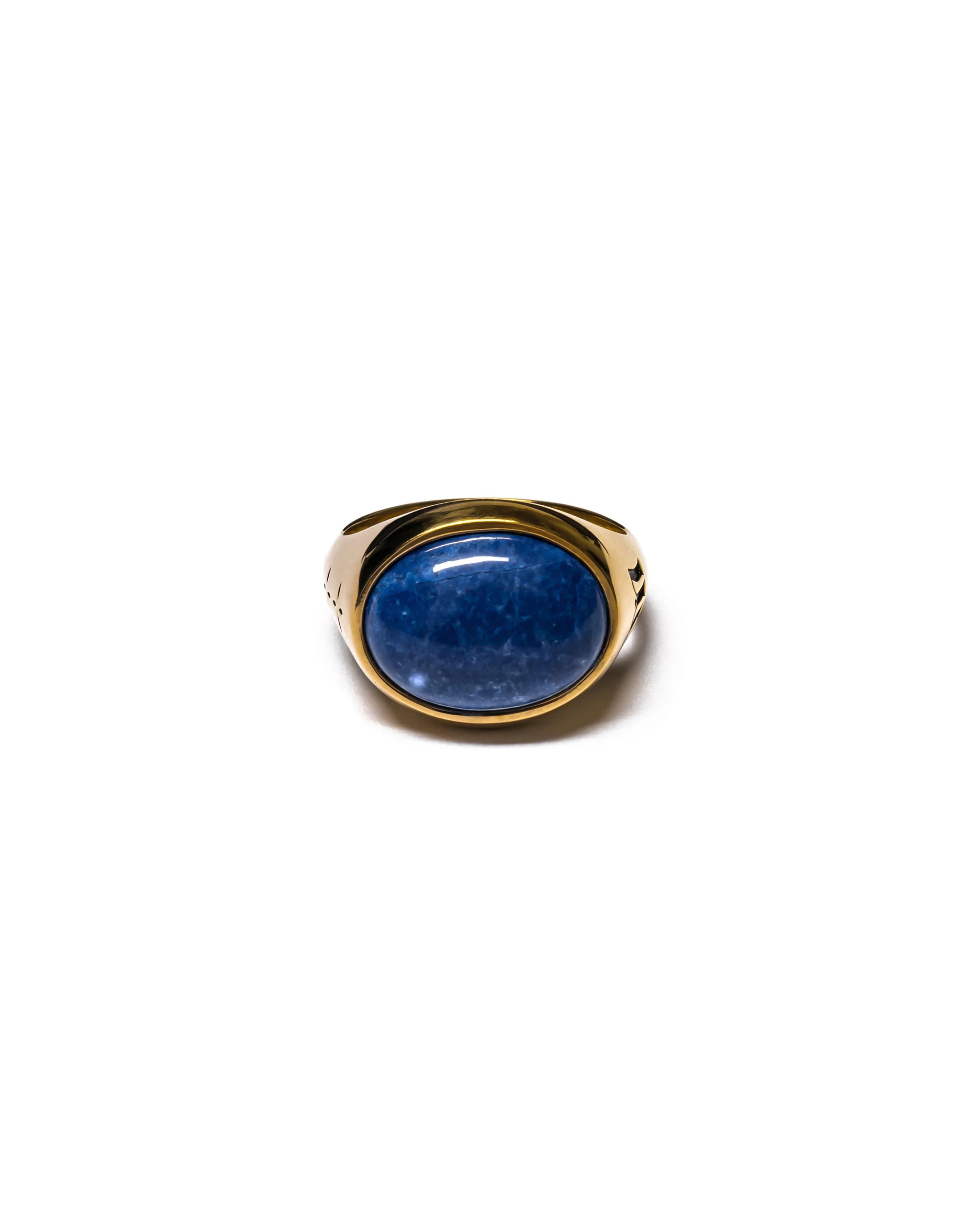 Tubby Ring (14K Gold/Lapis Lazuli)
