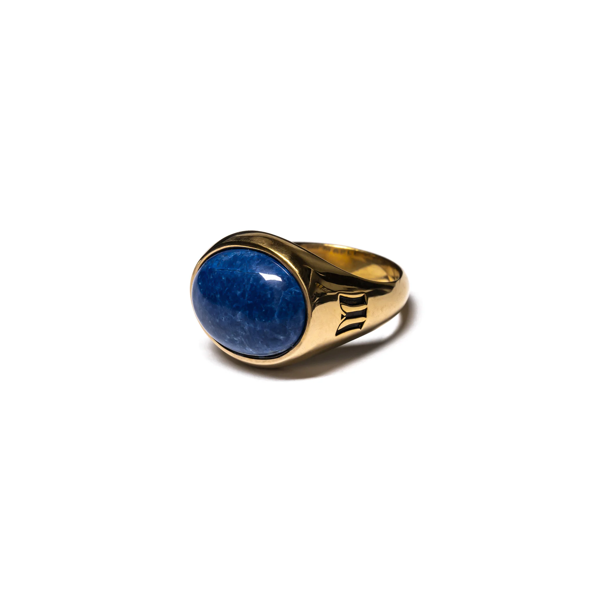 Tubby Ring (14K Gold/Lapis Lazuli) - Image 2