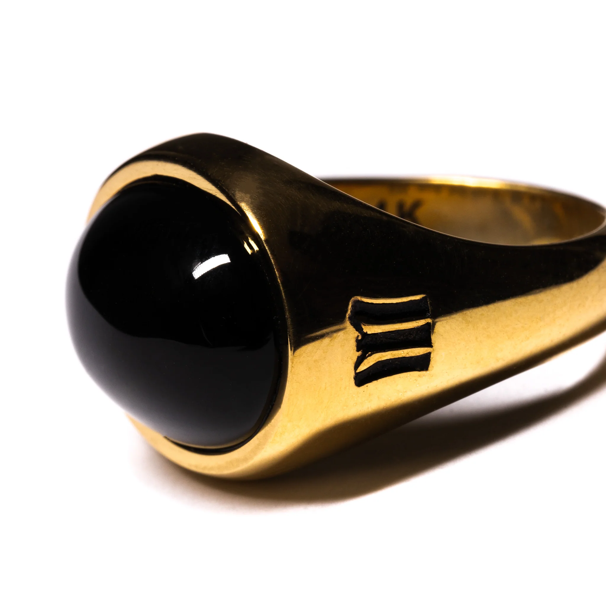 Tubby Ring (14K Gold/Onyx) - Image 4