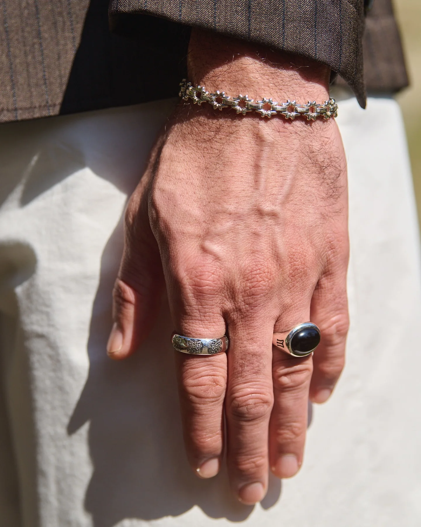 Tubby Ring (Silver 925/Onyx) - Image 2