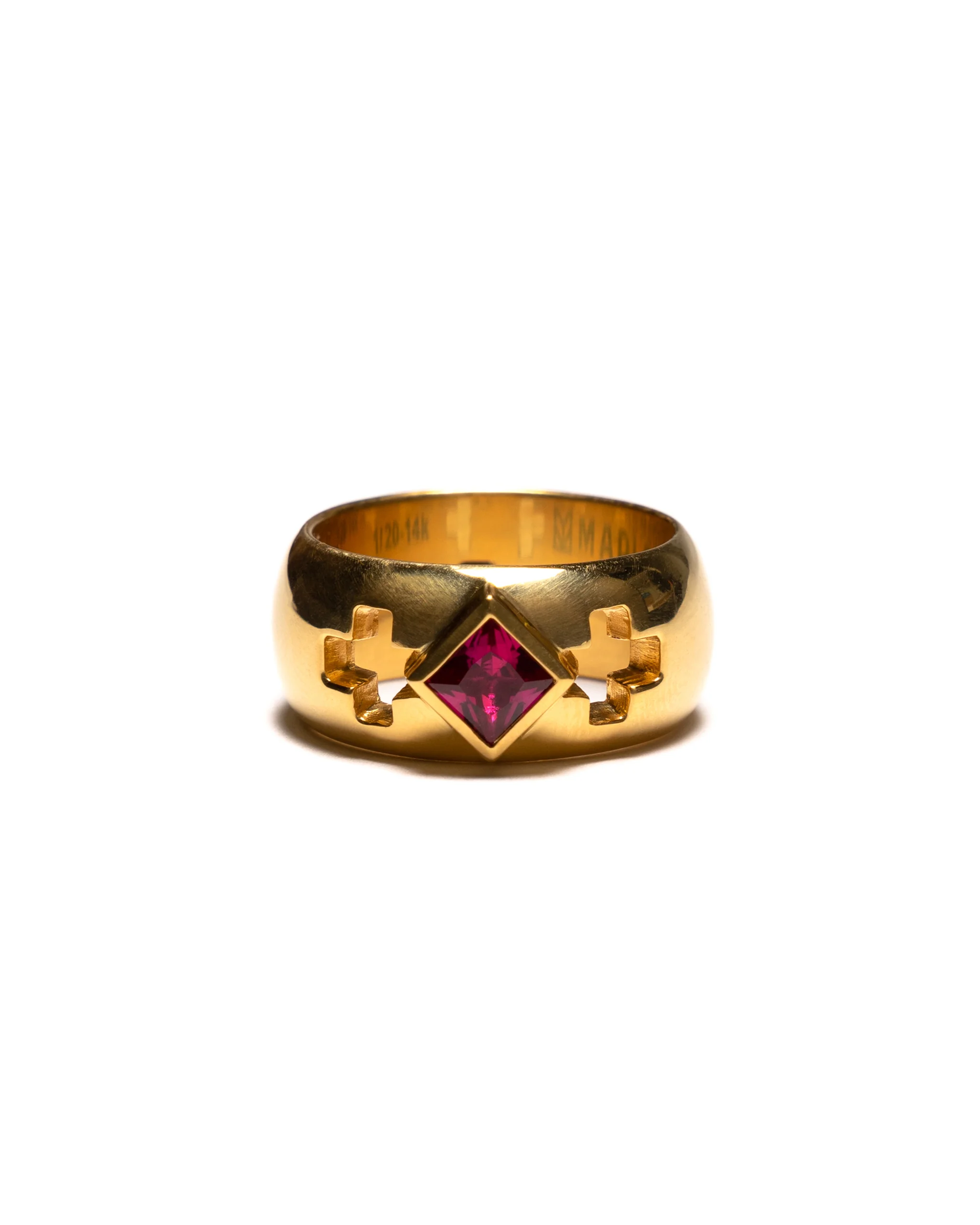 Wednesday Ring (14K Gold/Ruby)