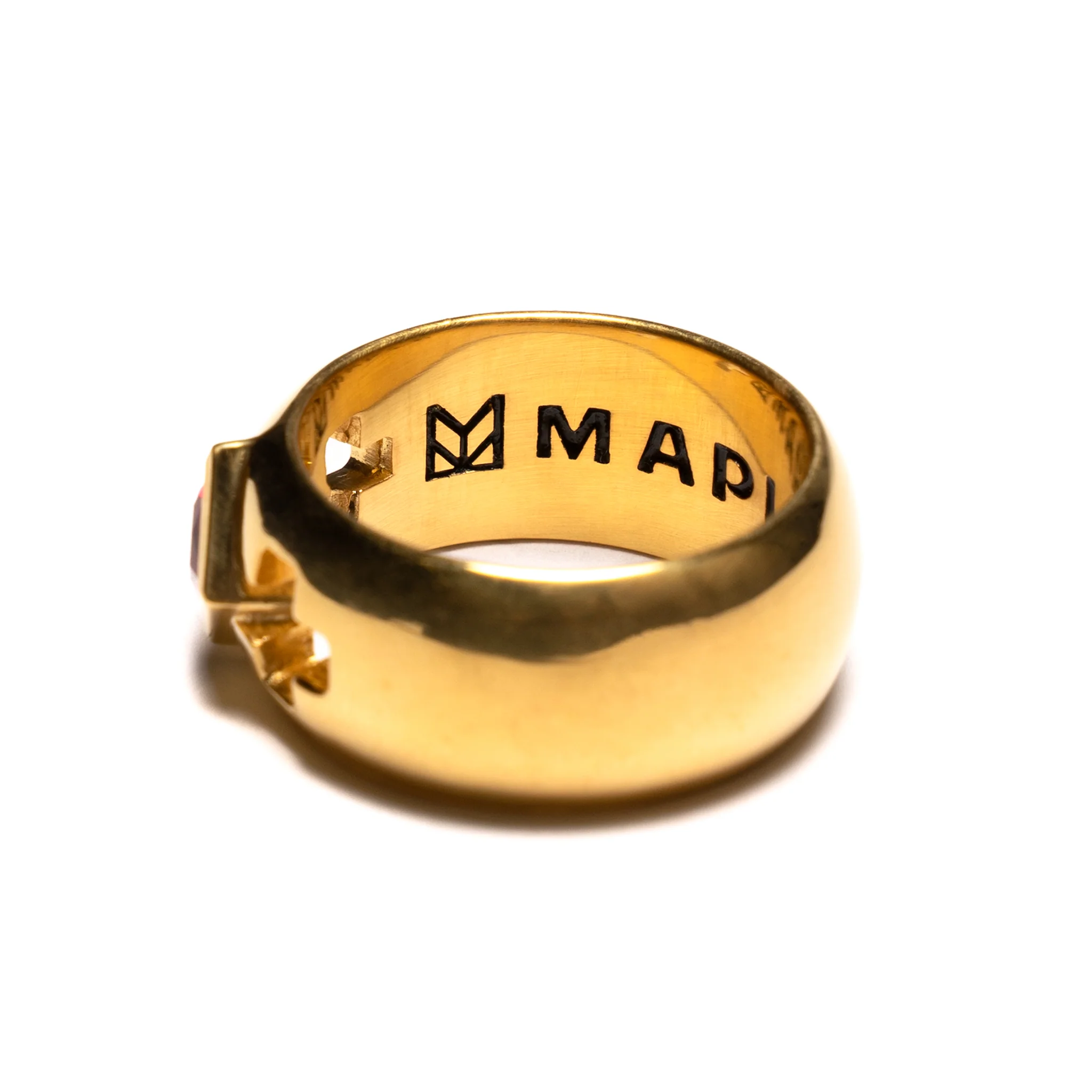 Wednesday Ring (14K Gold/Ruby) - Image 4