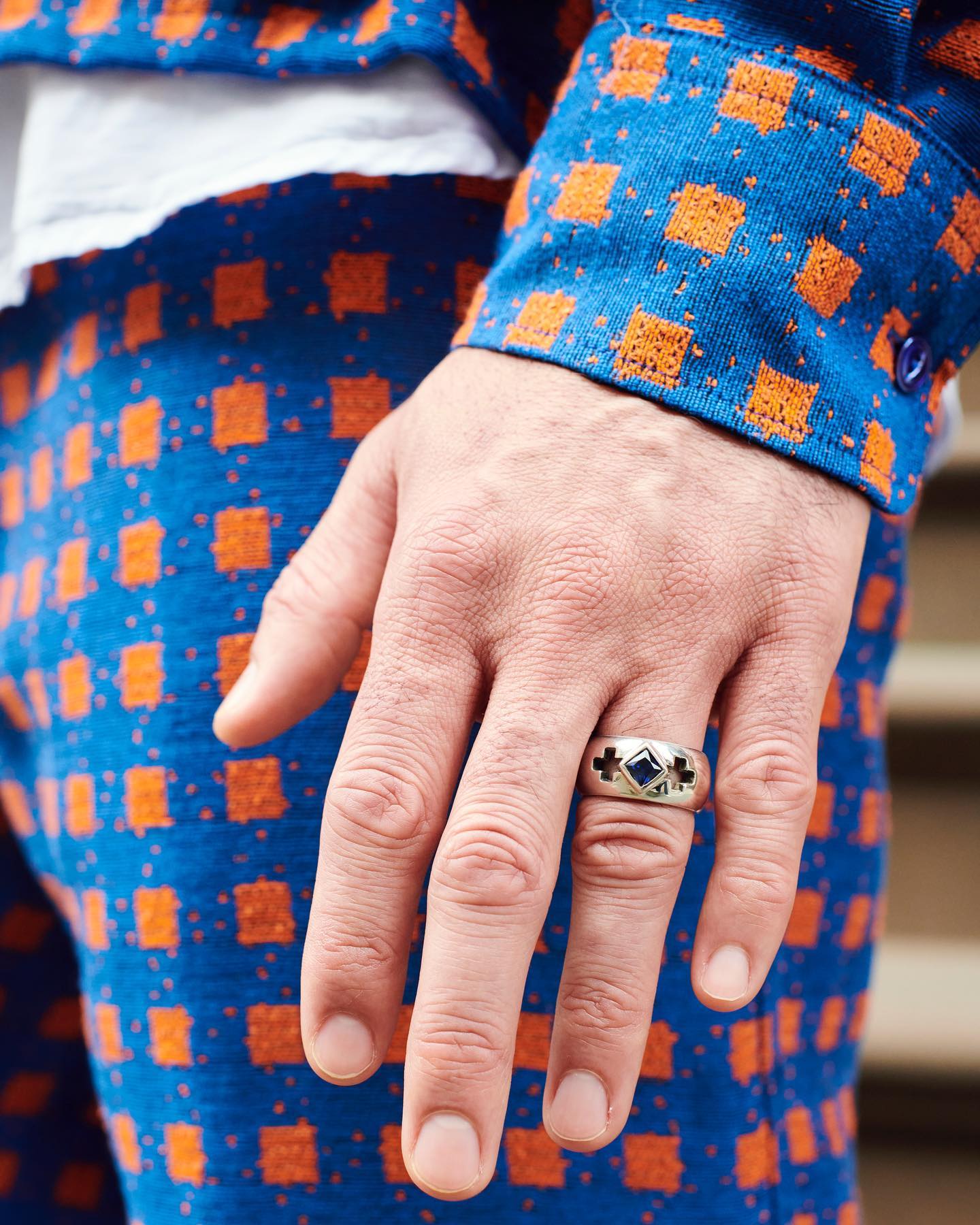 Wednesday Ring (Silver 925/Sapphire) - Image 5