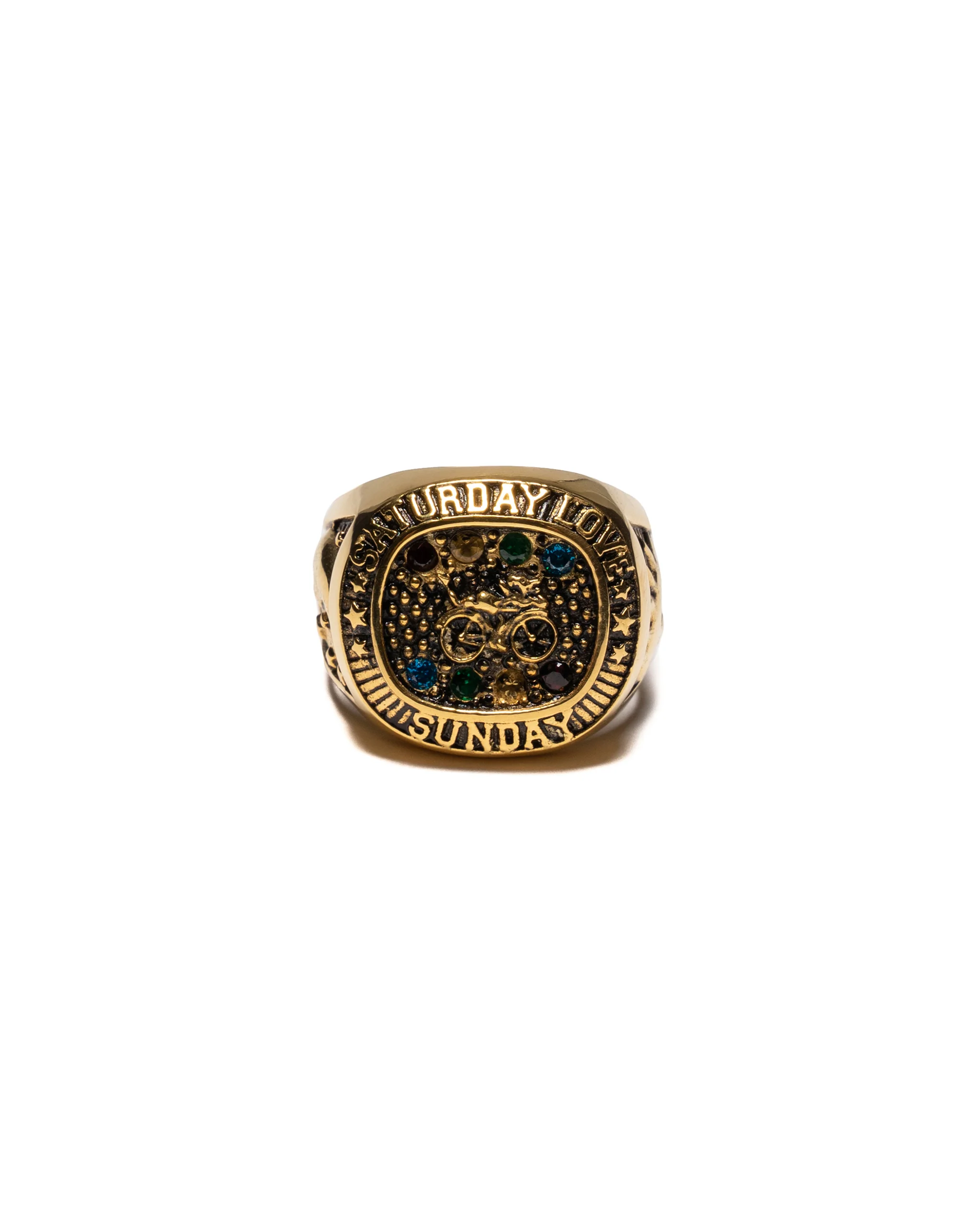 Weekend Champion Ring (14K Gold/Topaz)