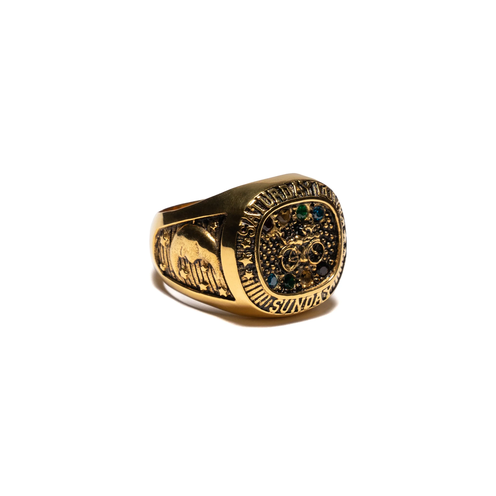 Weekend Champion Ring (14K Gold/Topaz) - Image 3