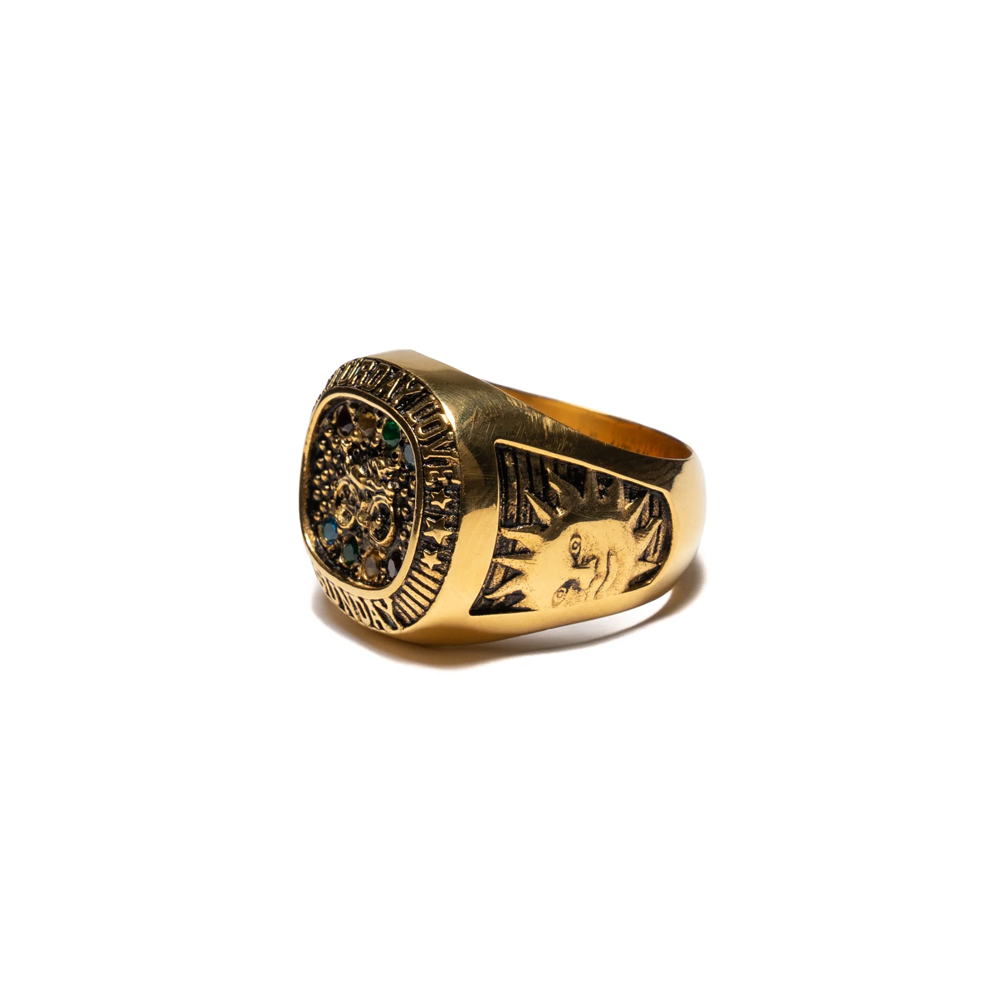 Weekend Champion Ring (14K Gold/Topaz) - Image 4