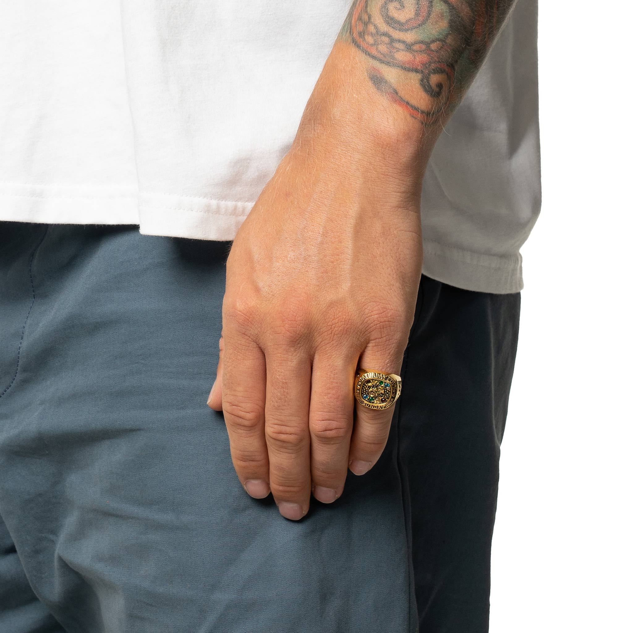 Weekend Champion Ring (14K Gold/Topaz) - Image 6