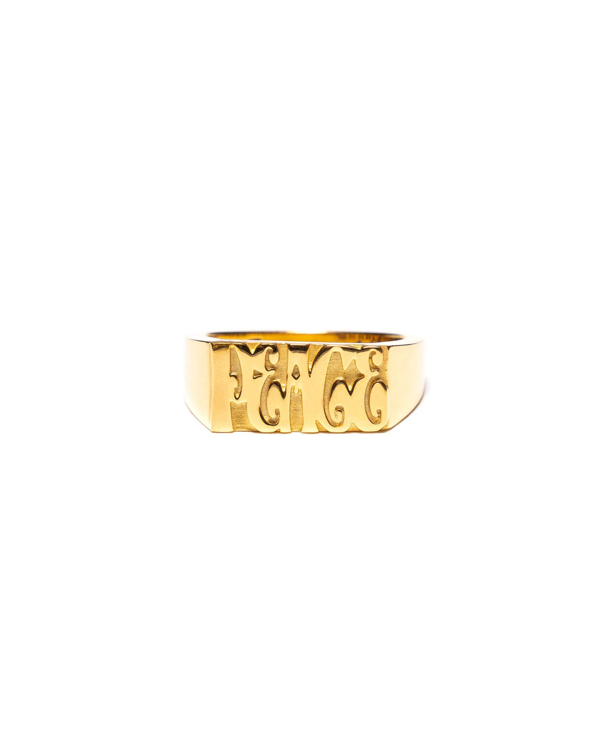 Word Peace Ring (14K Gold)