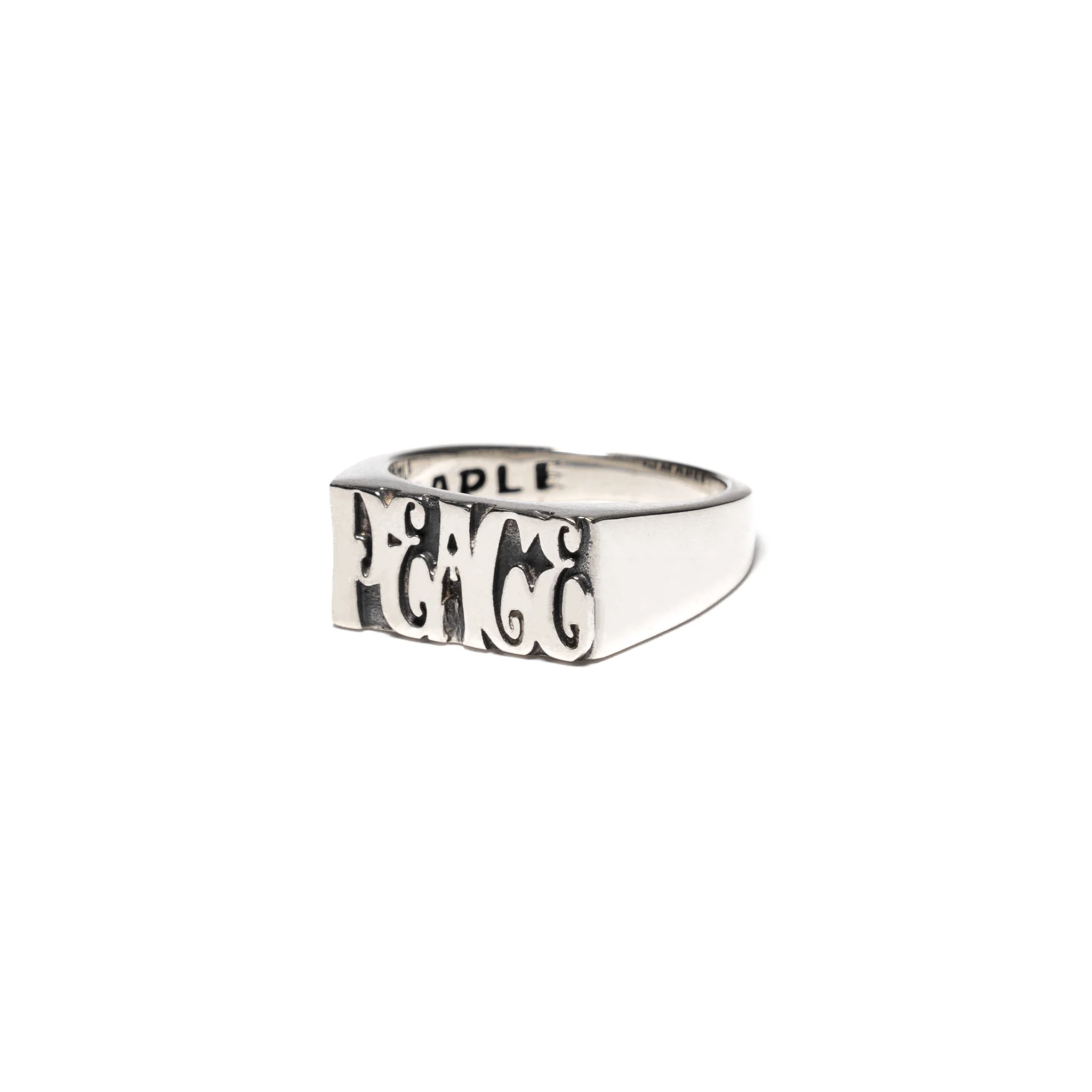 Word Peace Ring (Silver 925) - Image 3