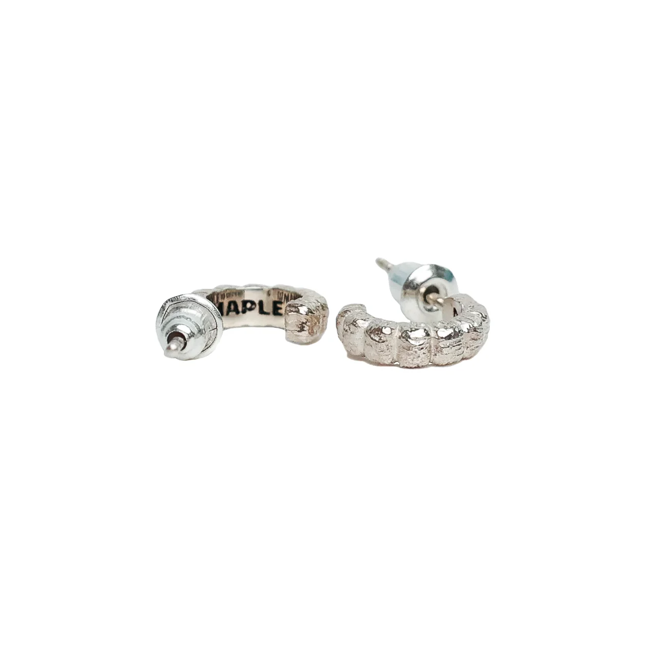 Mini Cookie Hoops (Silver 925) - Image 3