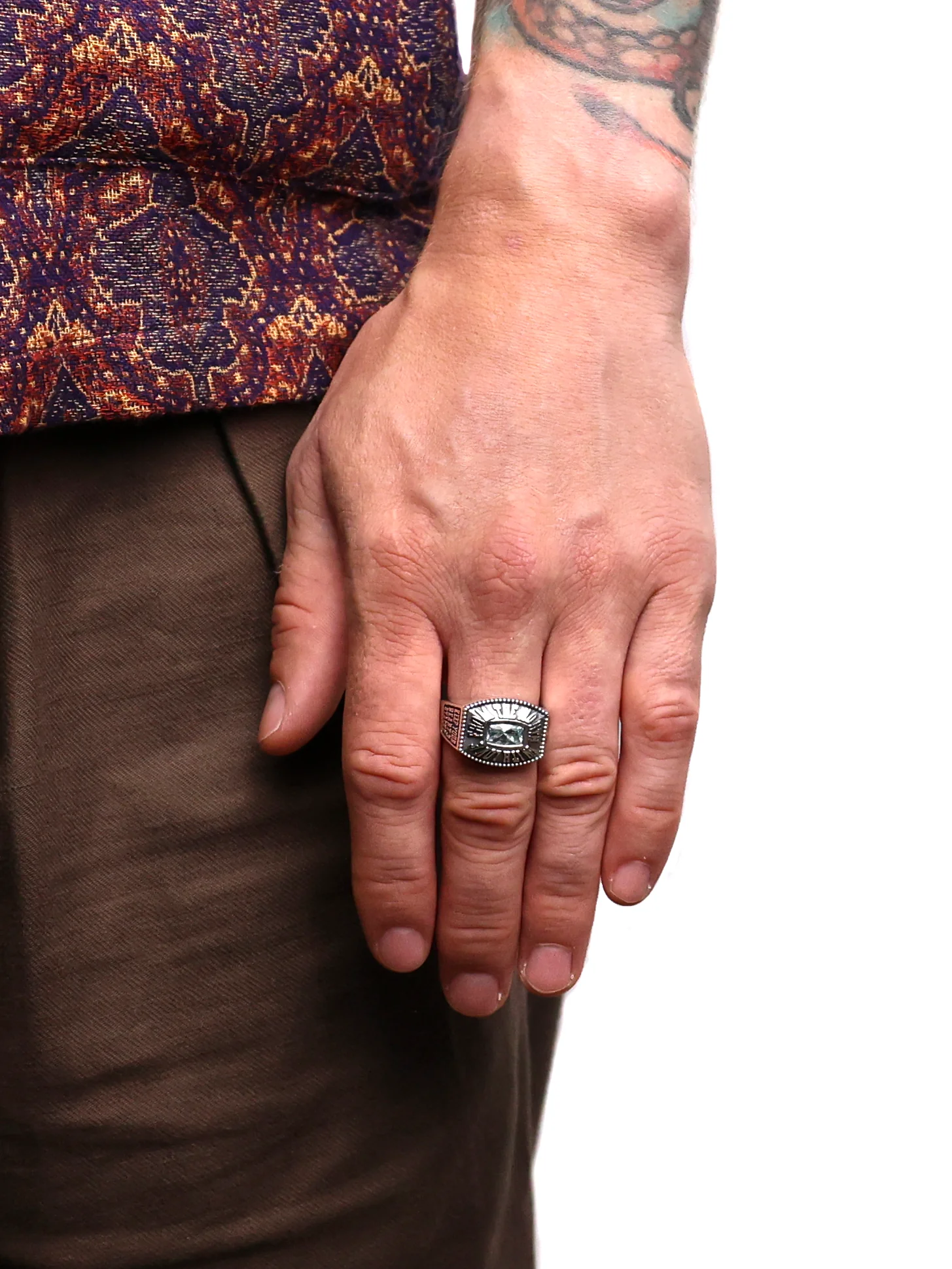 Northern Class Ring (Silver 925/Aquamarine Topaz) - Image 2